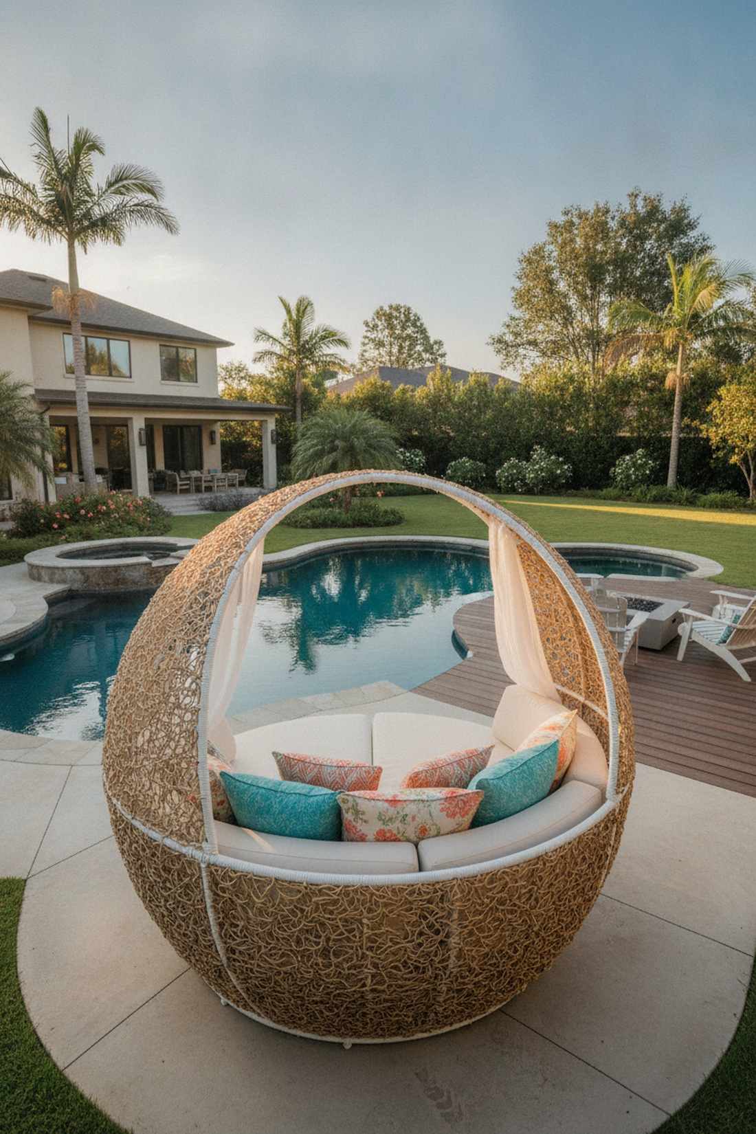 dedon seashell outdoor daybed