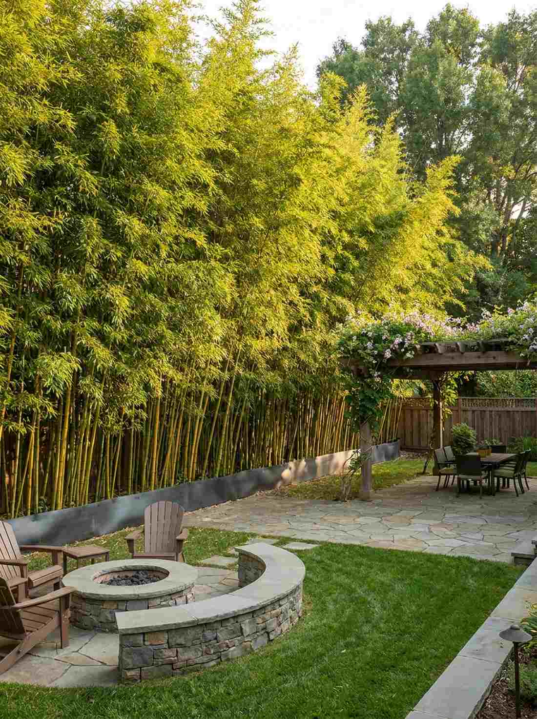 golden bamboo grove