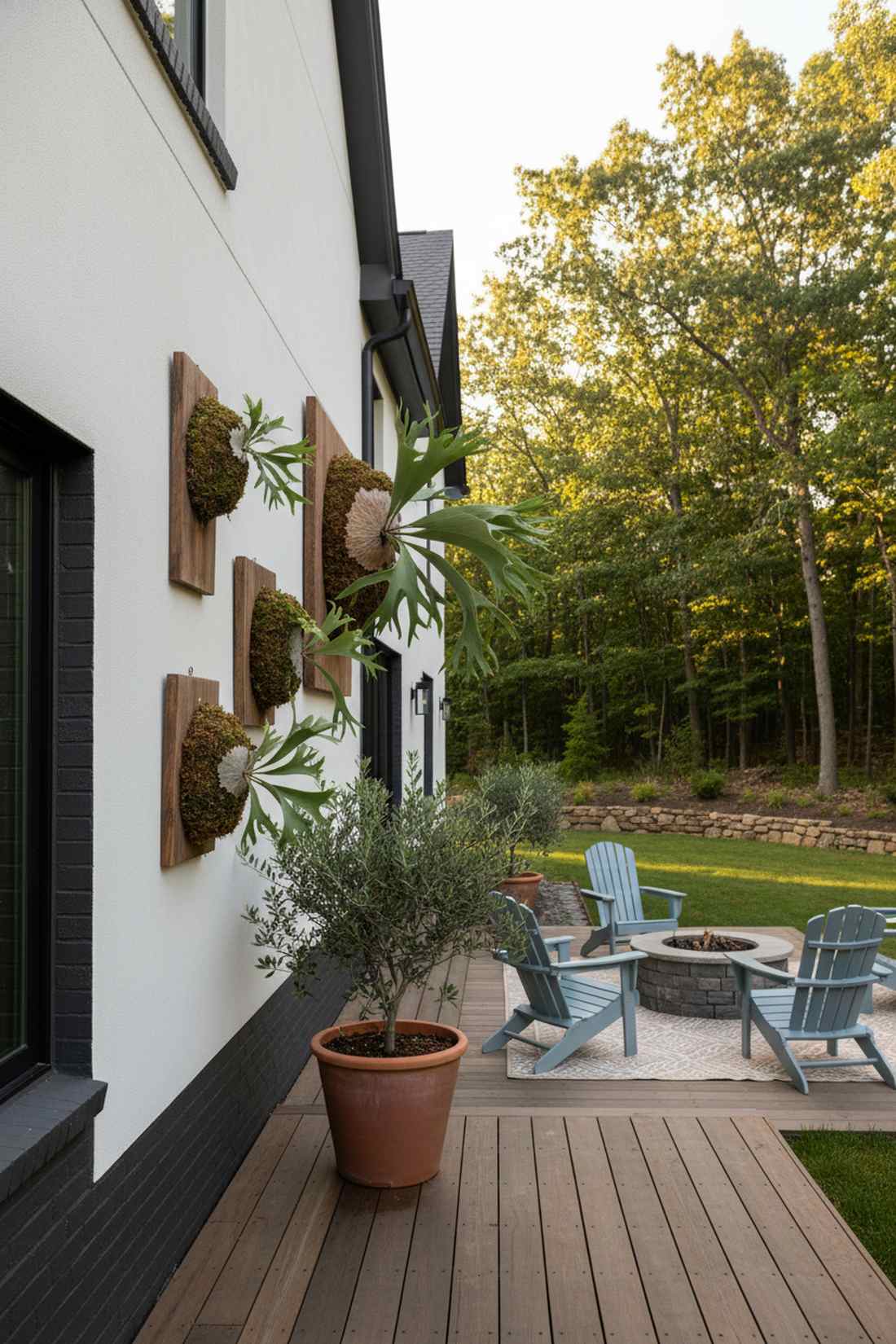 hanging staghorn fern collection
