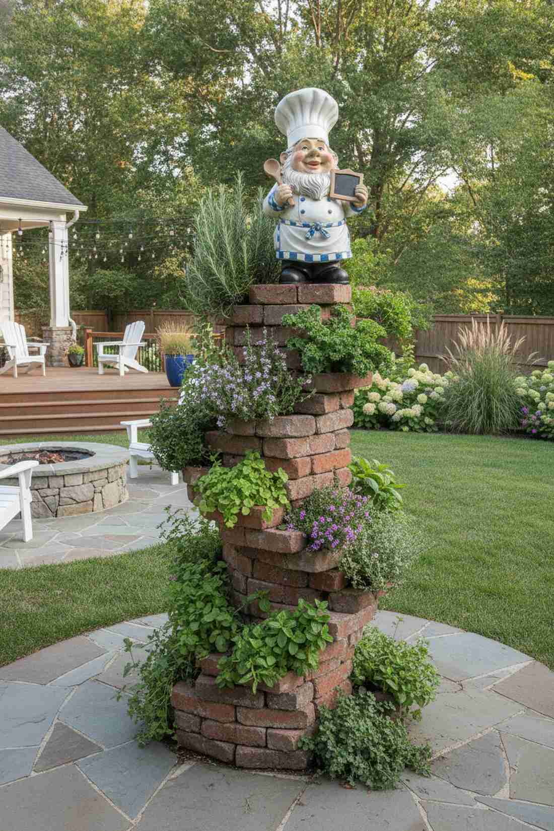 herb spiral chef gnome