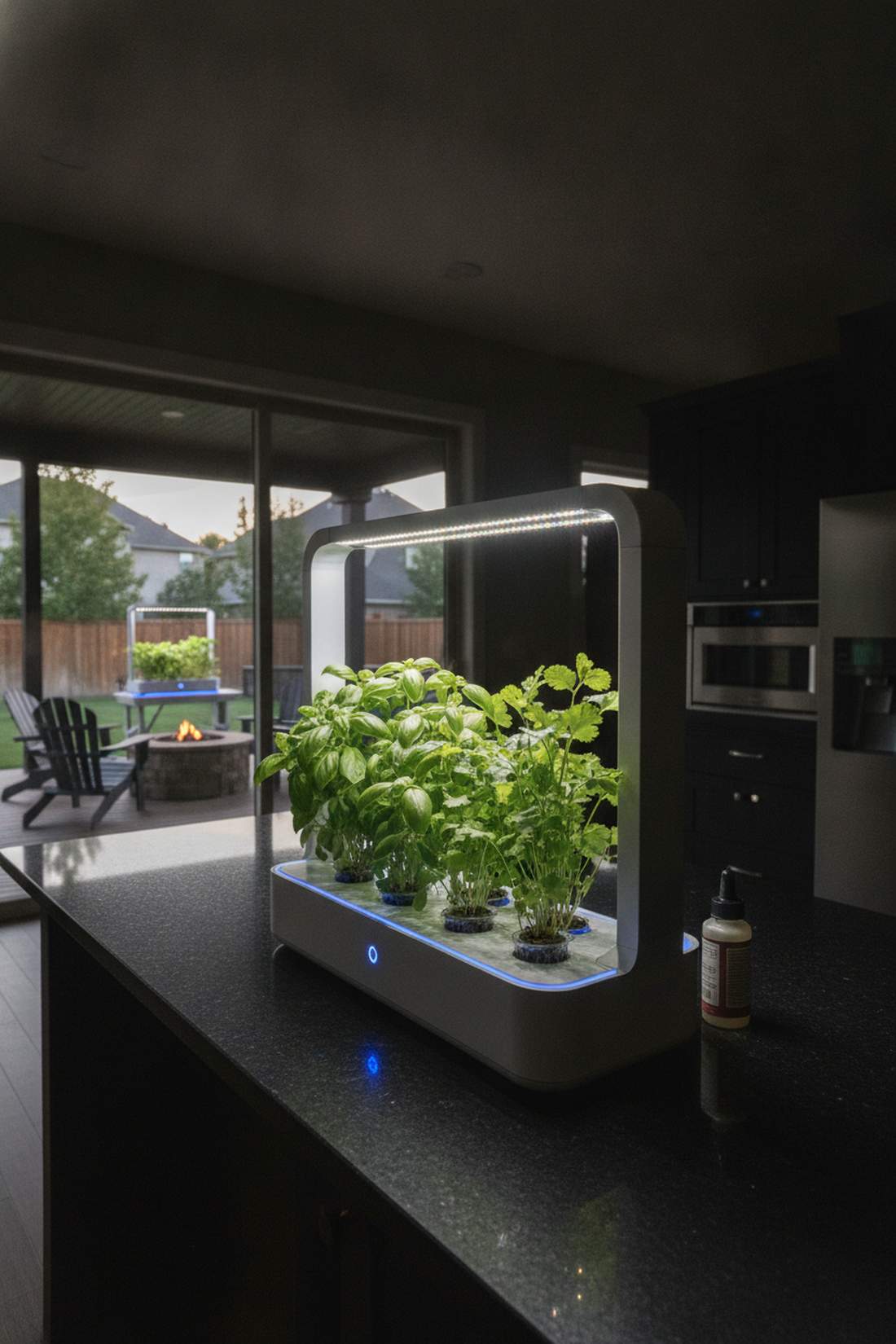 hydroponic herb garden kit