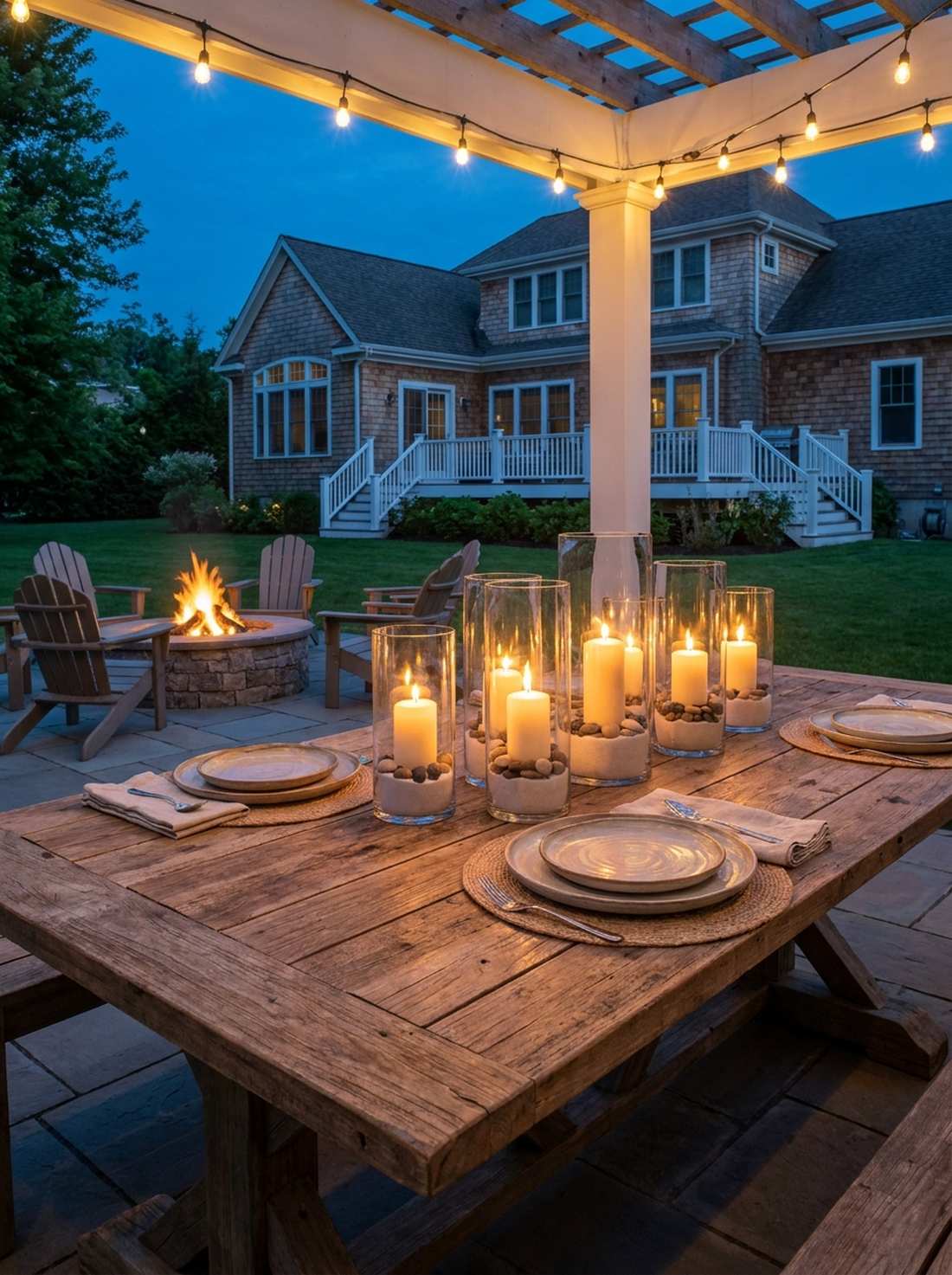 jar candle clusters