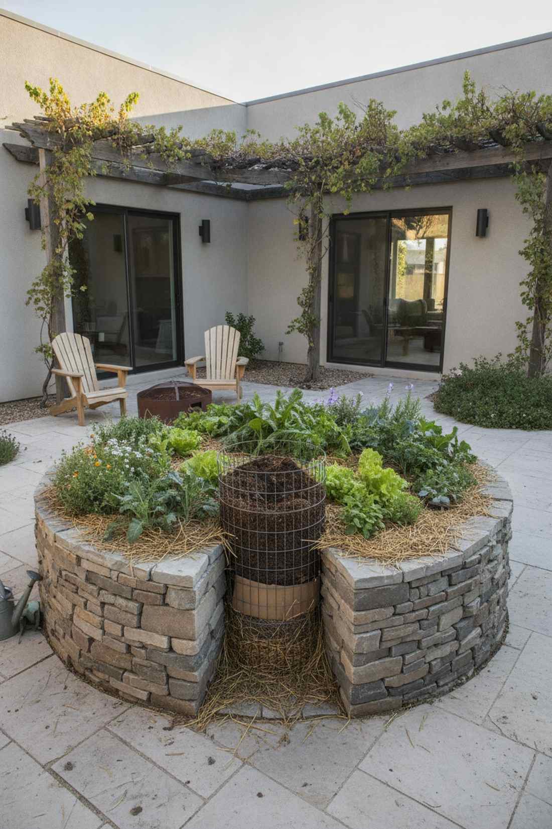 keyhole garden beds