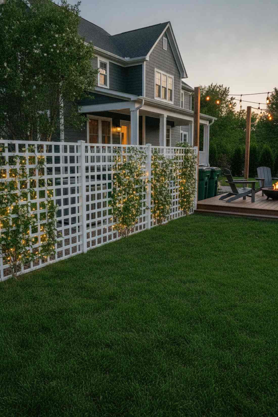 lattice privacy panel walls