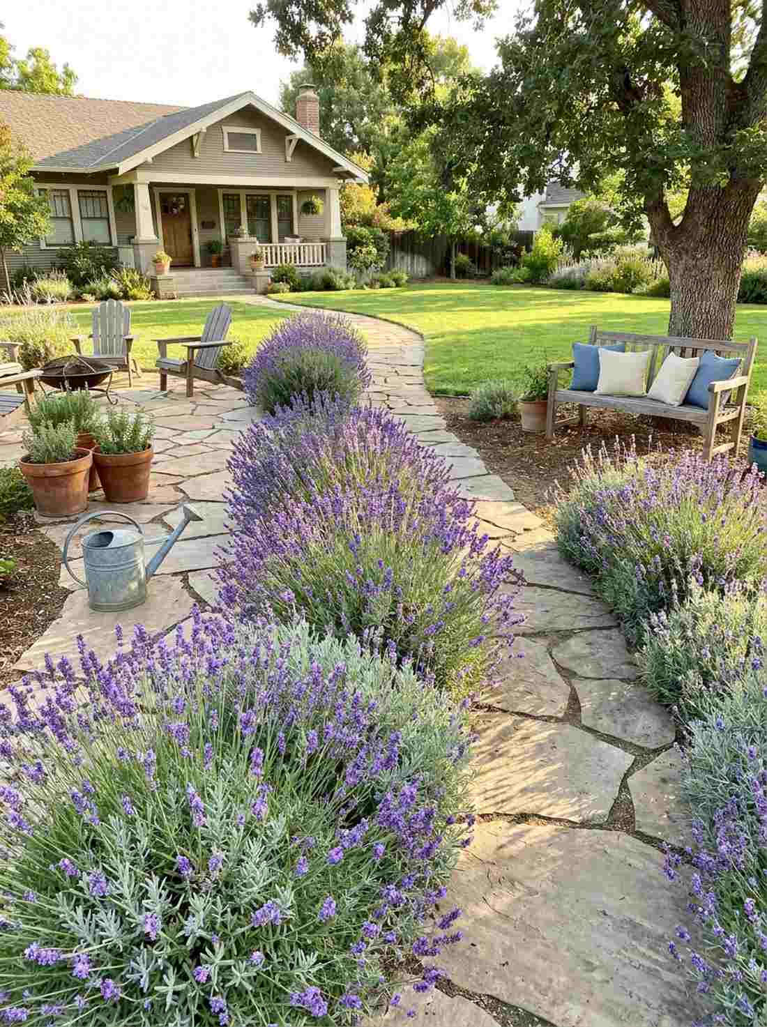 lavender borders
