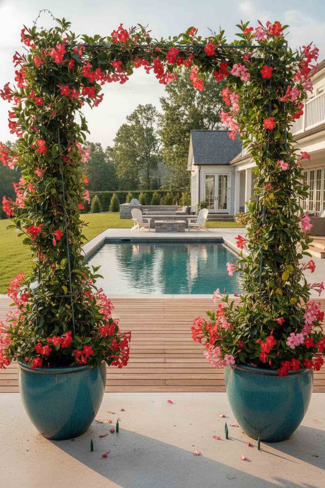 mandevilla tropical container specimens