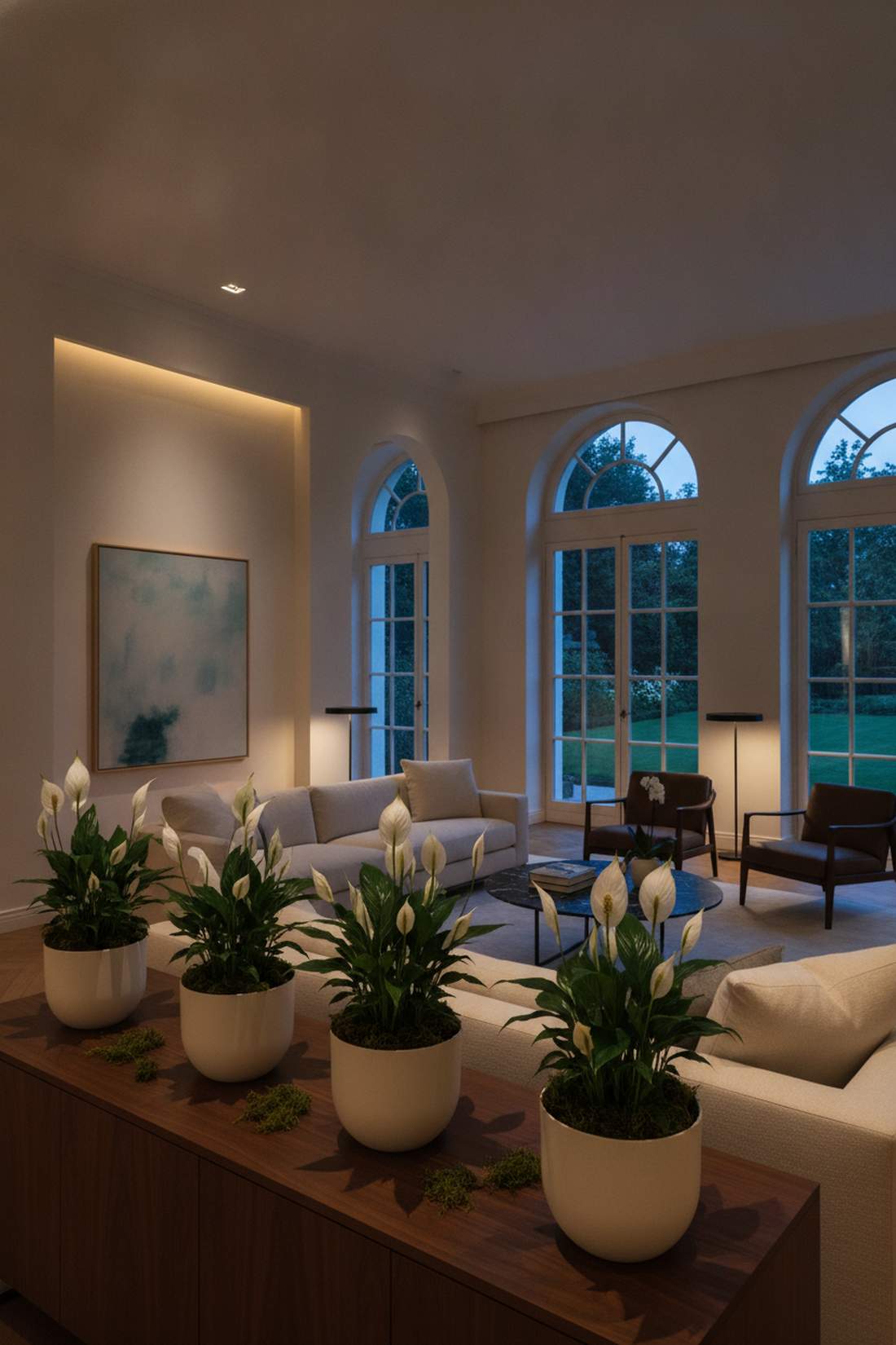 peace lily sophistication