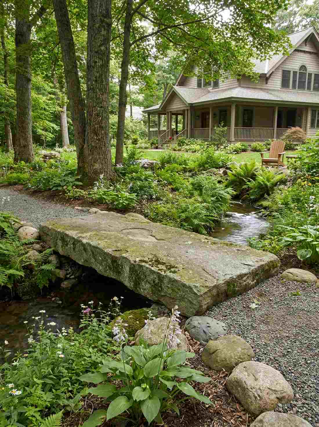 single slab granite span