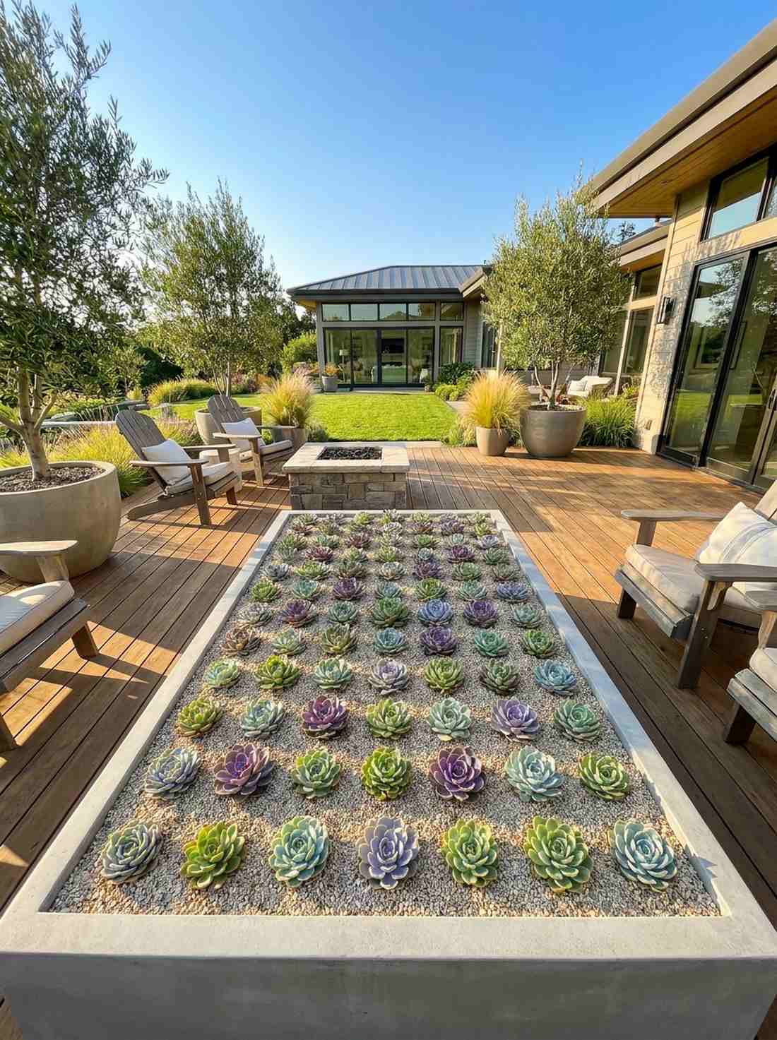 succulent geometric grid