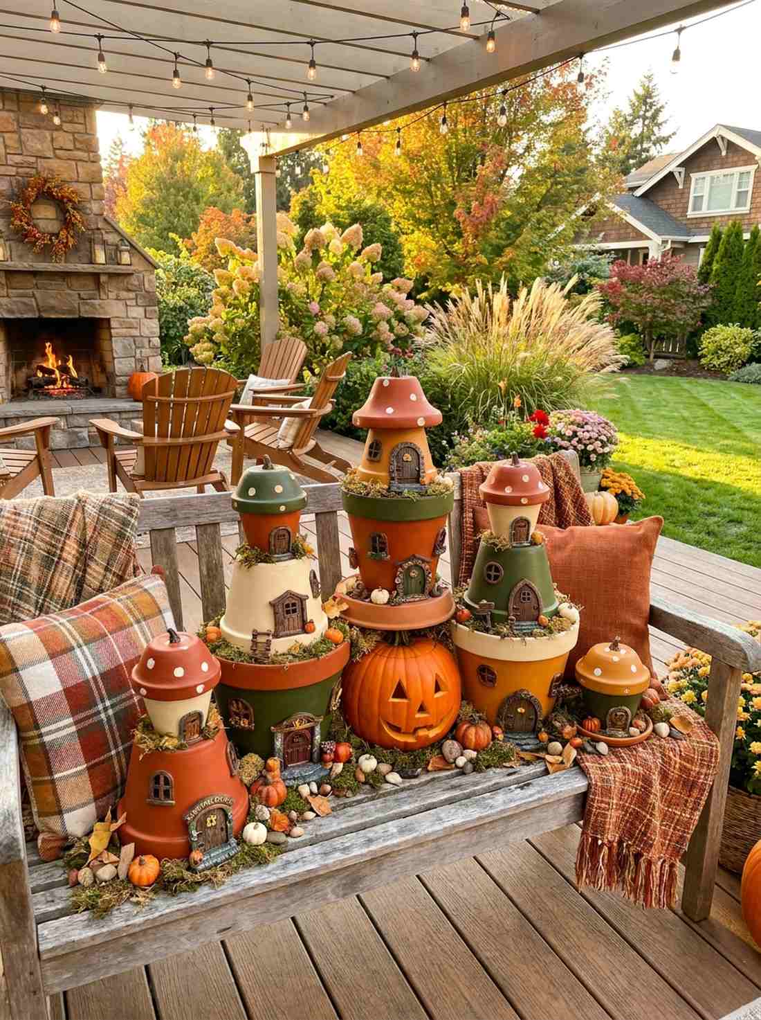 terracotta pot pumpkin villages