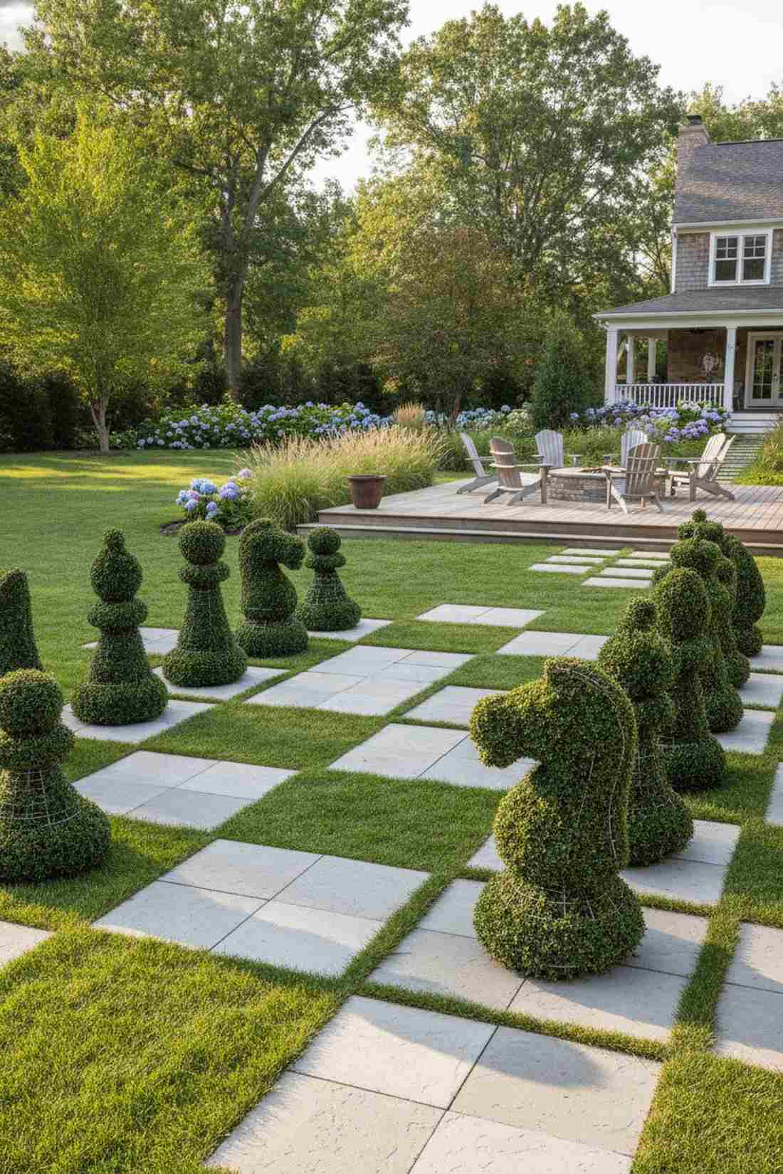 topiary chess set