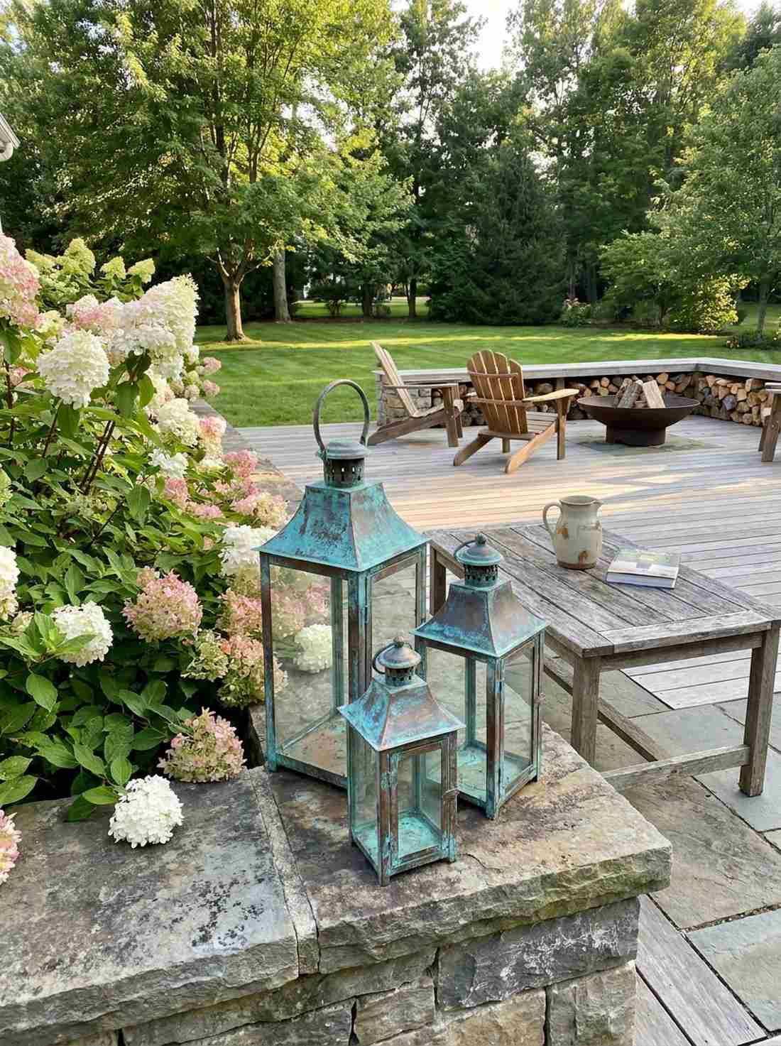 verdigris copper finish
