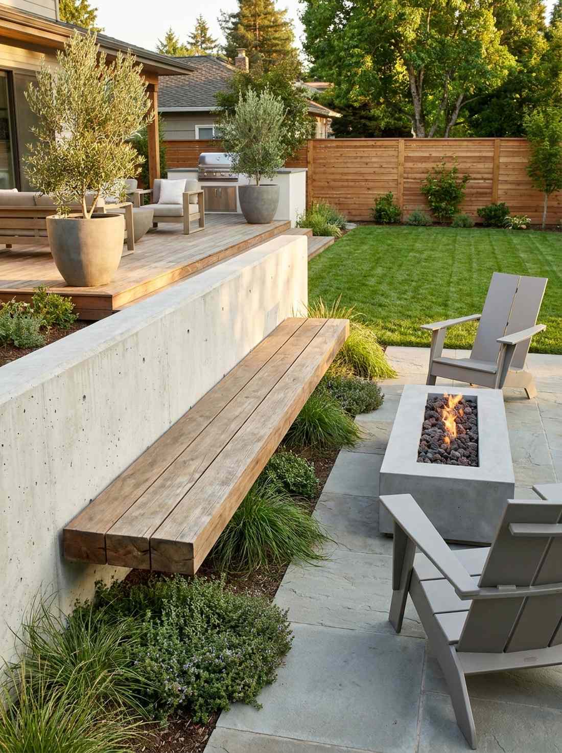 wall mounted cantilever bench