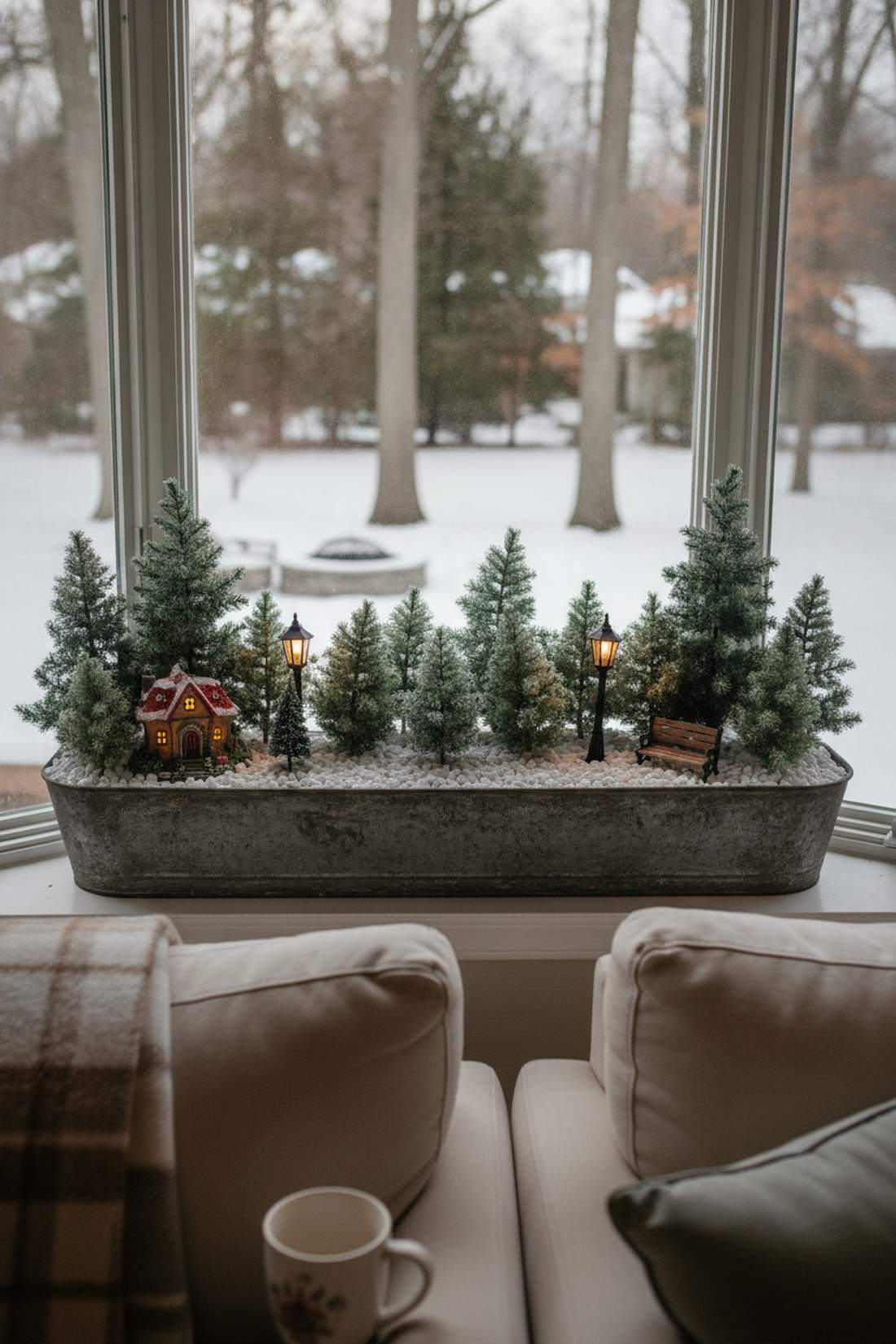 window box mini forest
