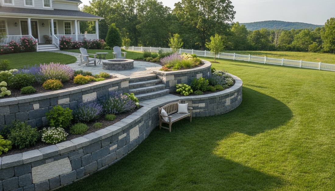 203 small garden retaining wall vertical
