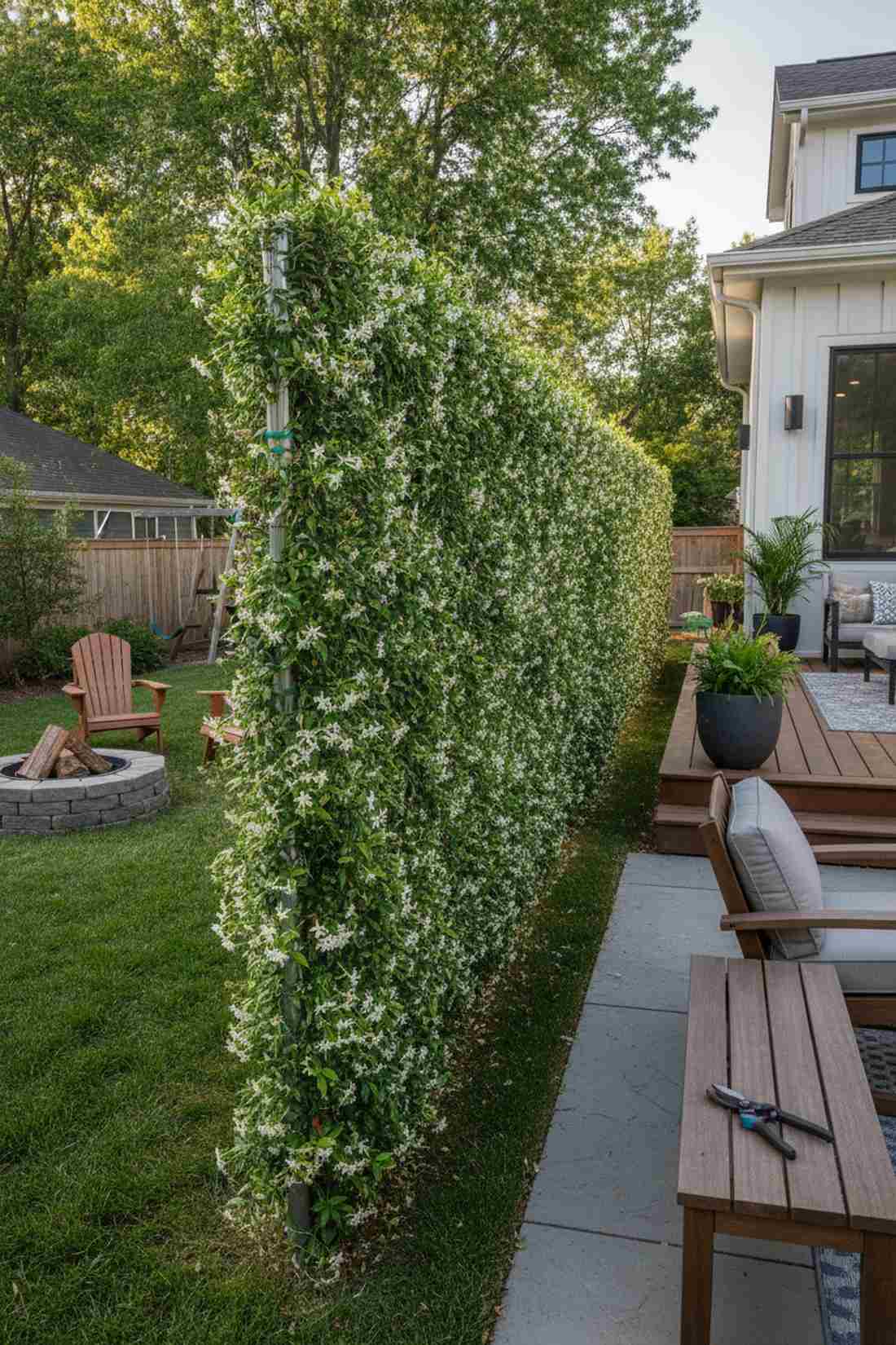 a frame ladder garden