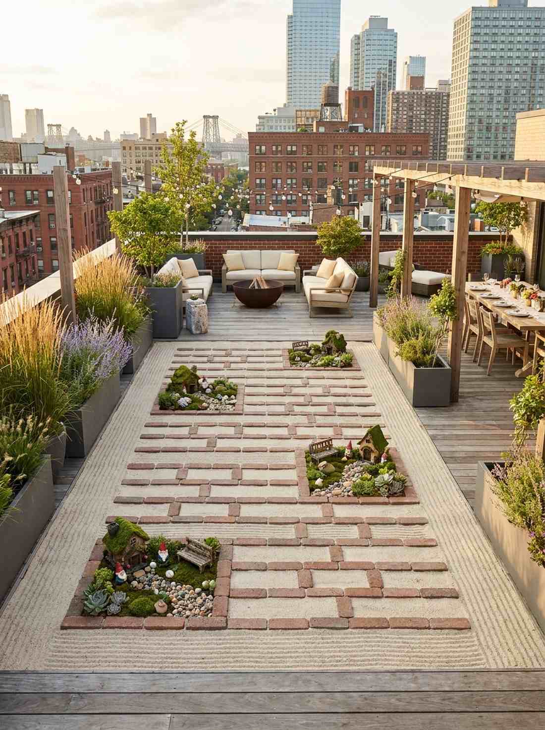 brick bond pattern