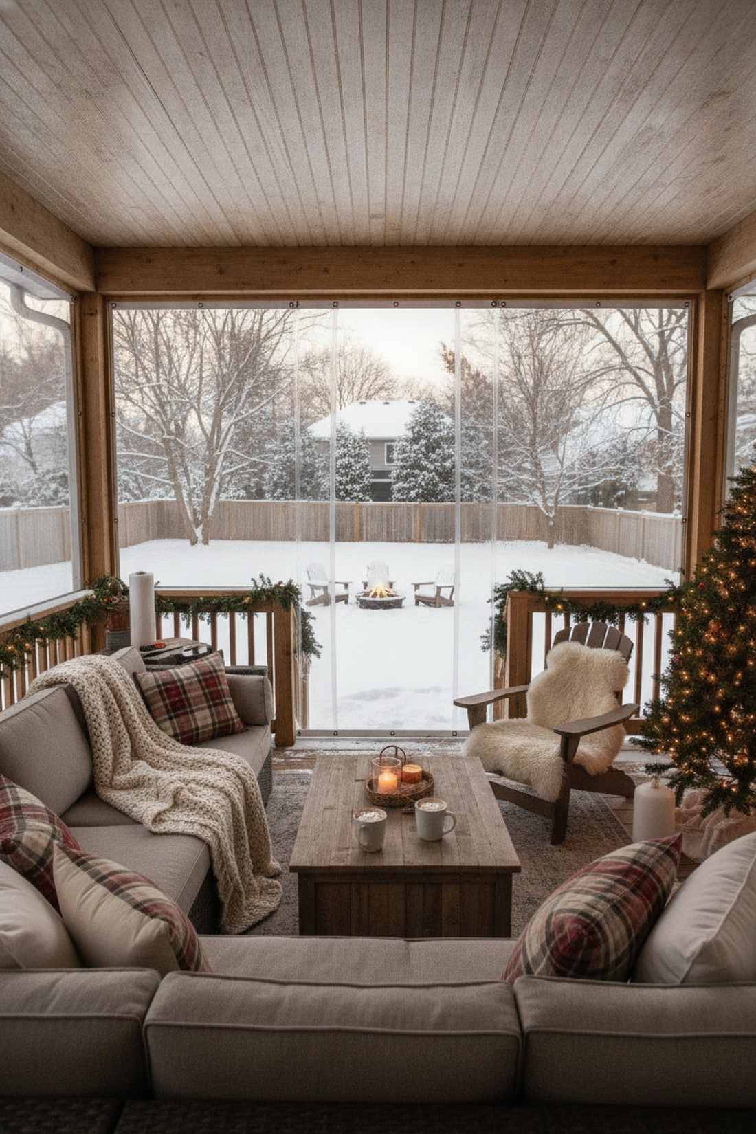 clear vinyl winter panels