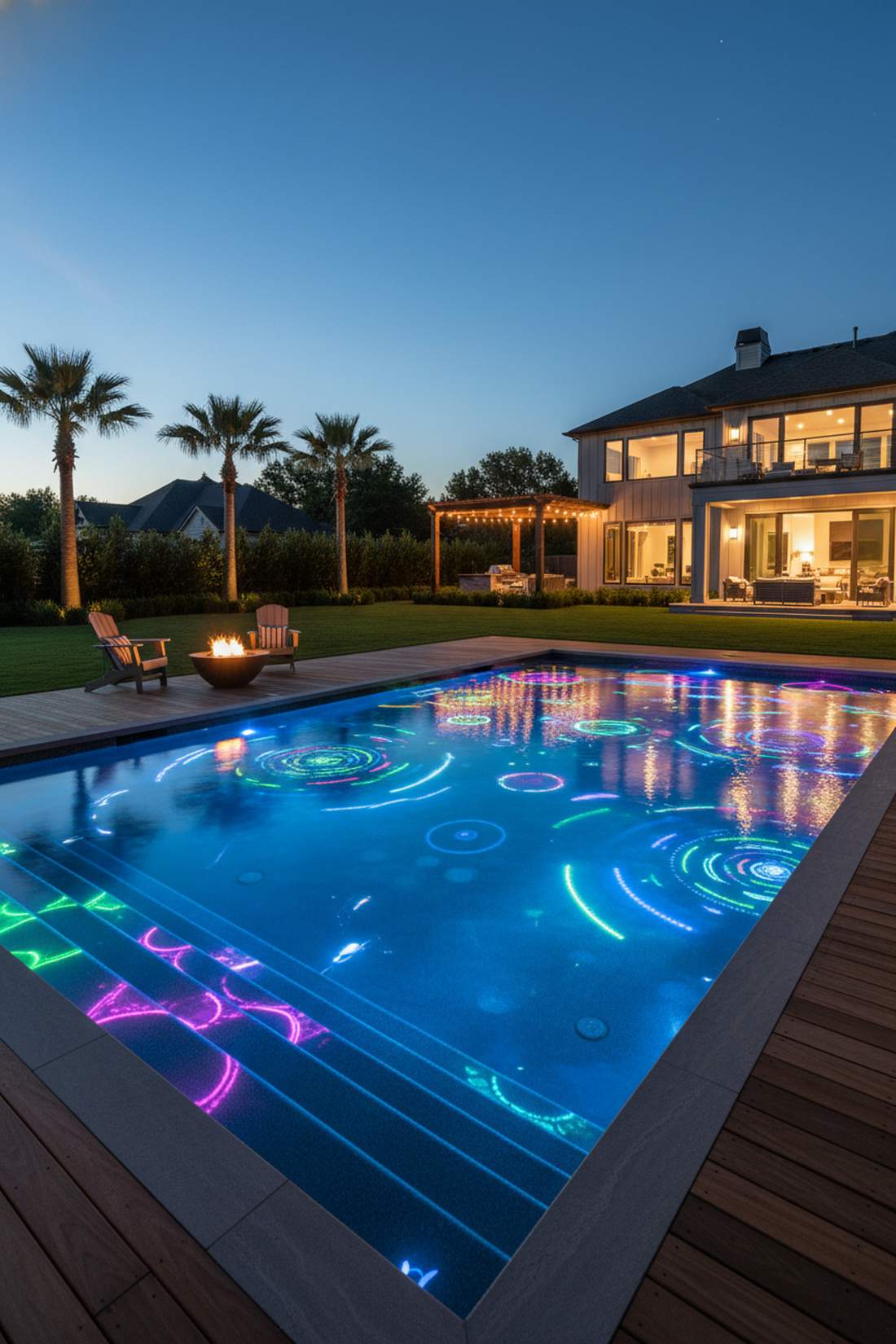 color changing led underwater lights