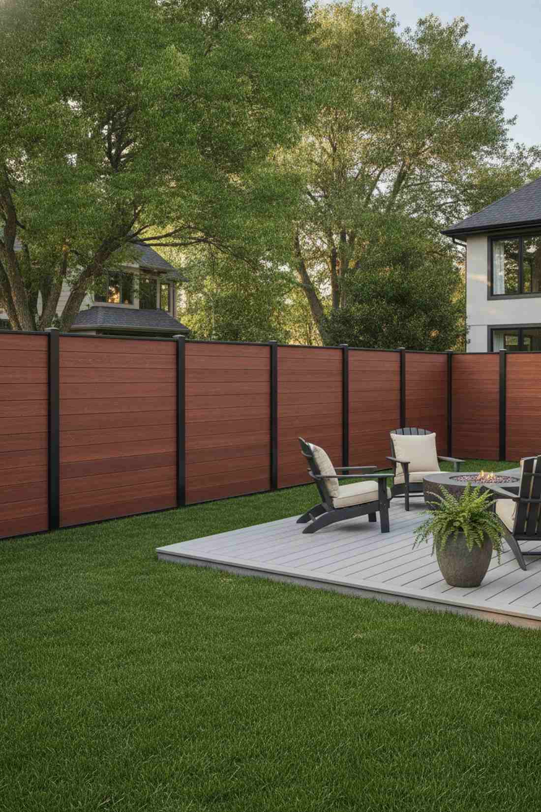 composite tongue and groove fence