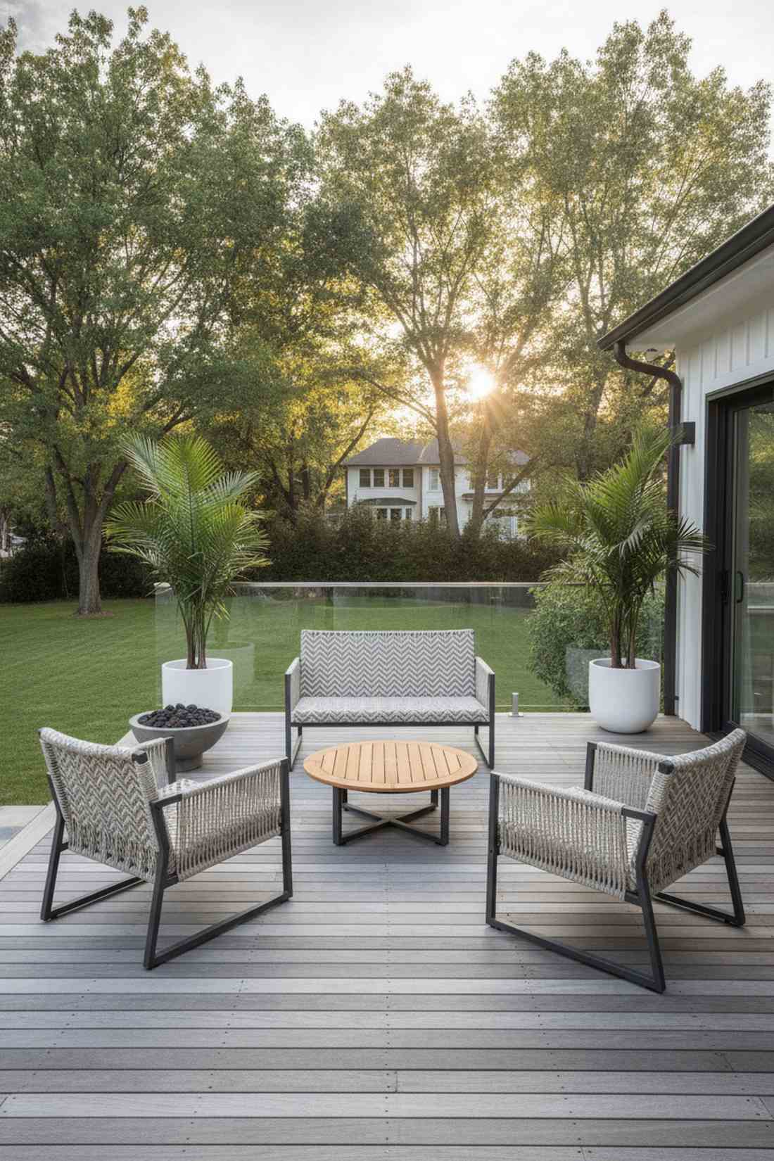 contemporary rope furniture