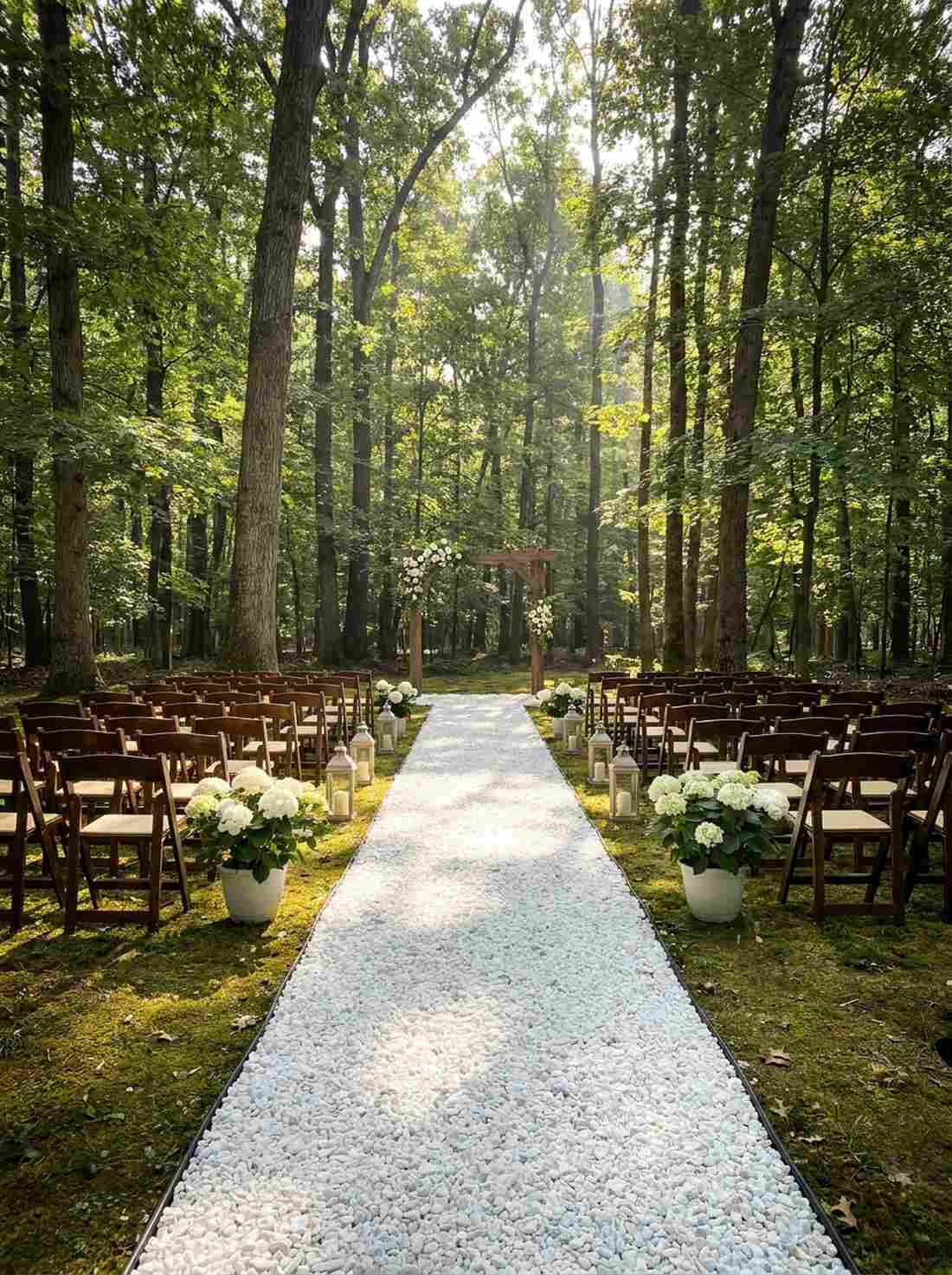 crushed stone runner