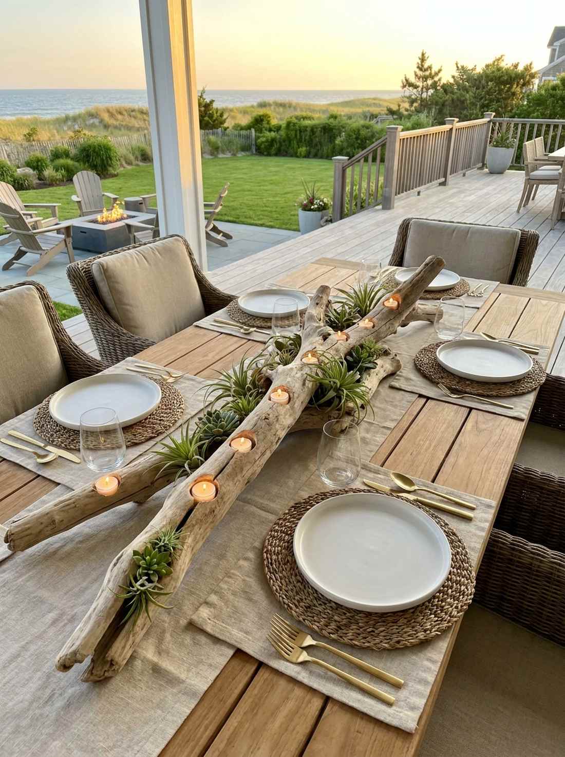 driftwood decorative elements
