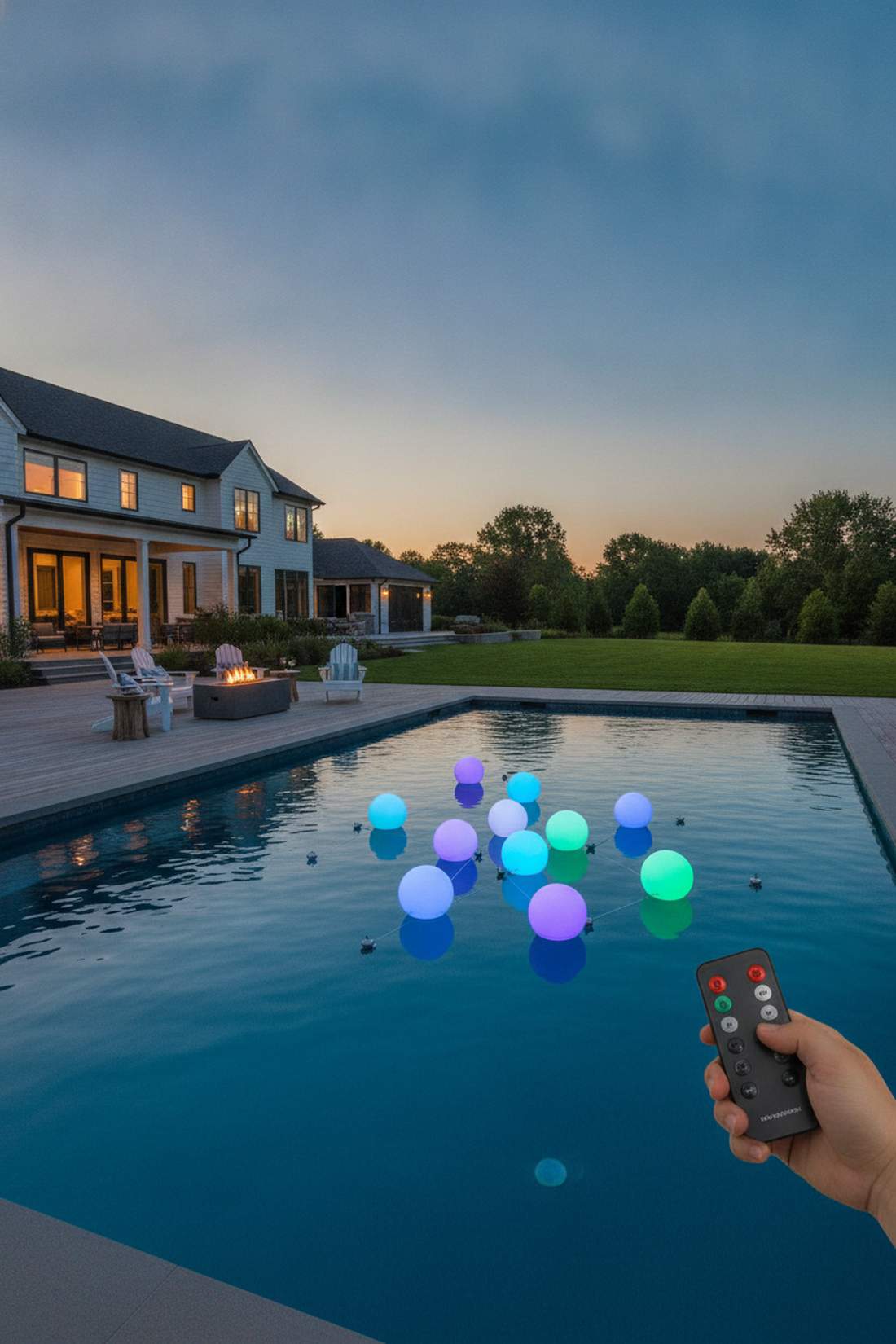 floating pool lights