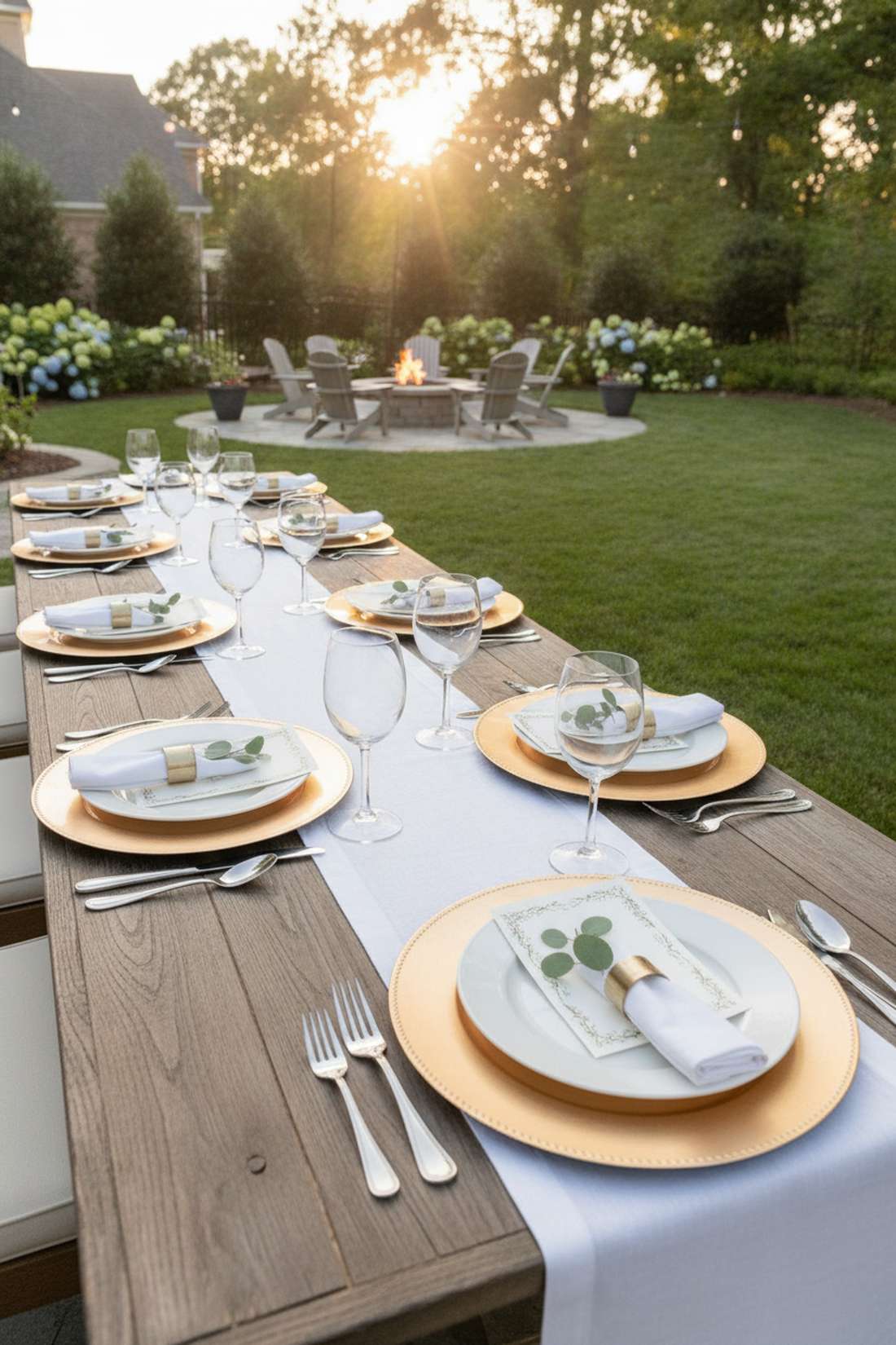 formal place setting arrangements