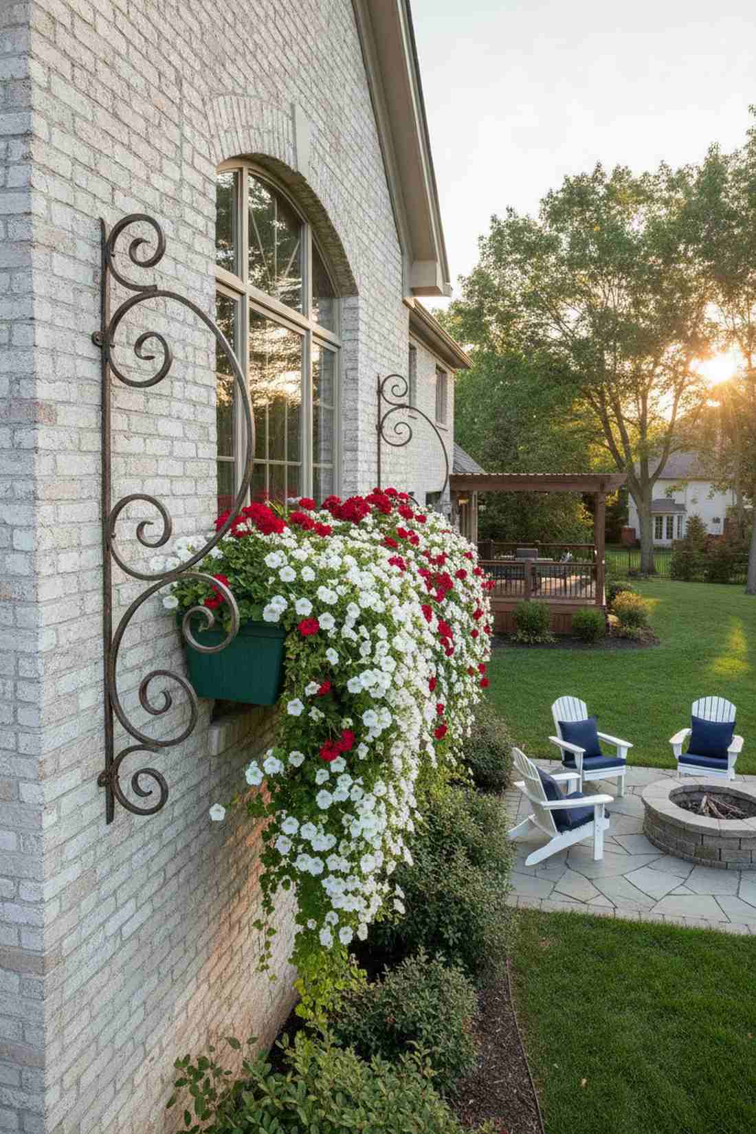 french provincial window box bracket