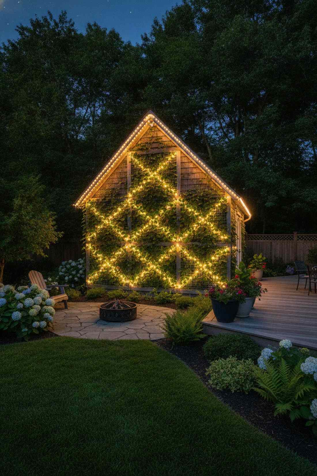 garden shed living walls