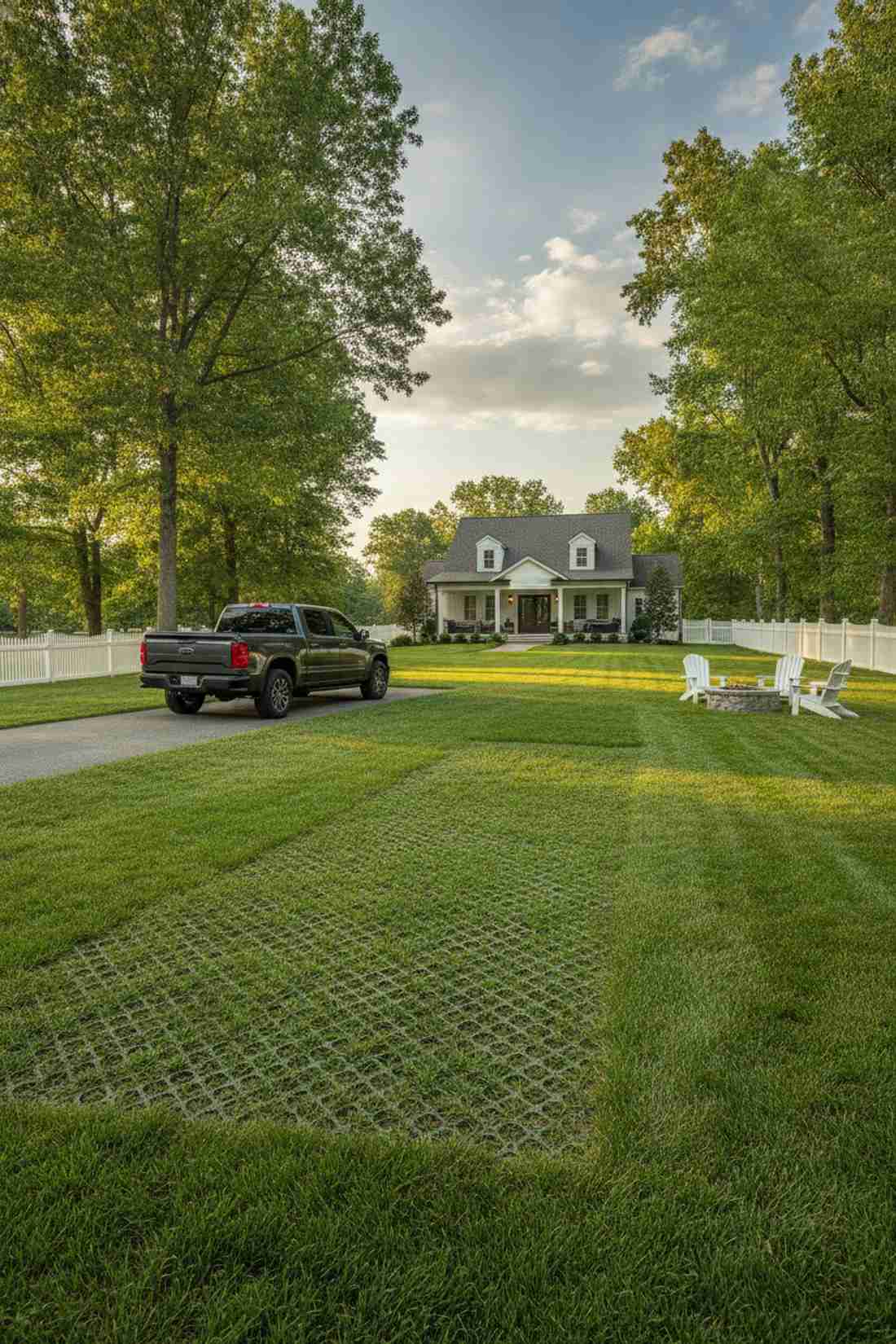 grass pavers reinforced turf