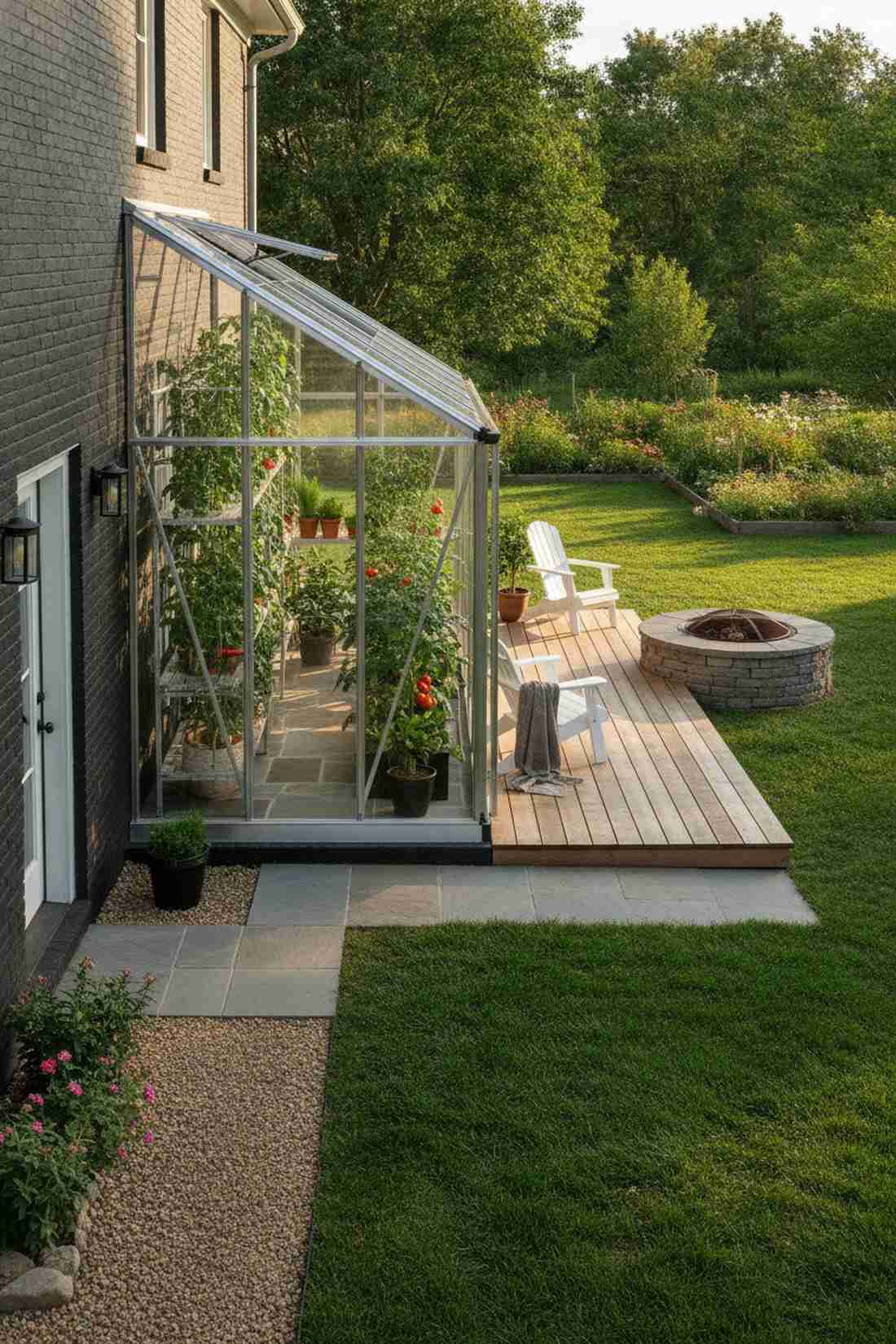 lean to greenhouse