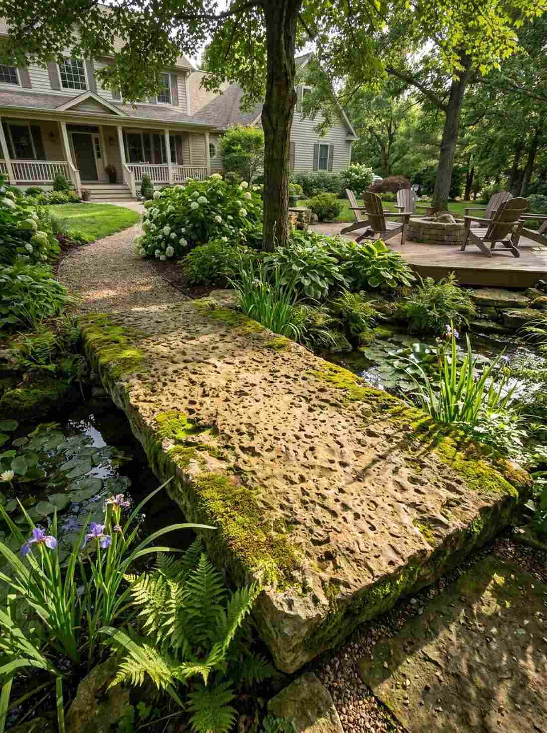 limestone slab with texture