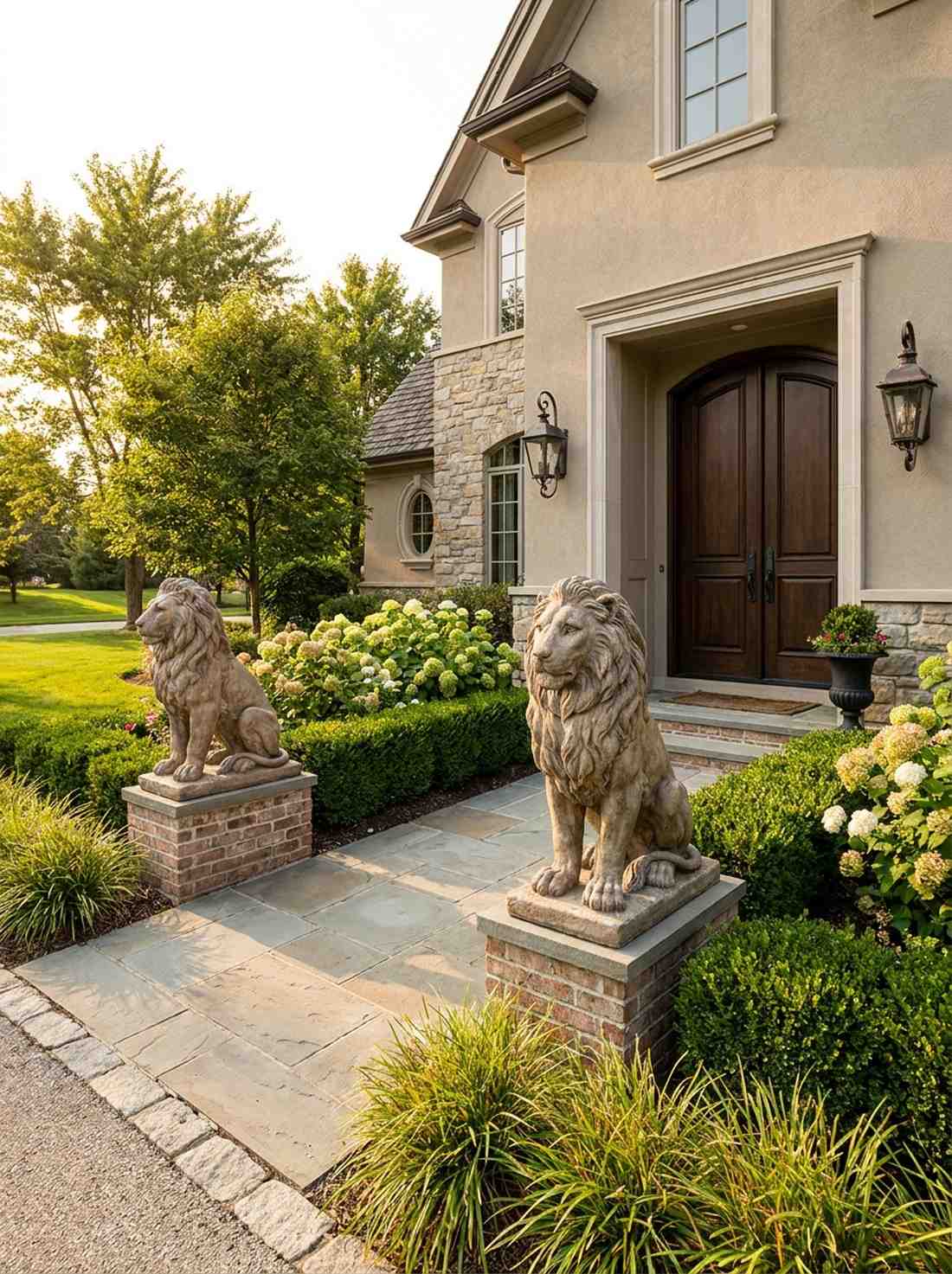 lion guardian pair