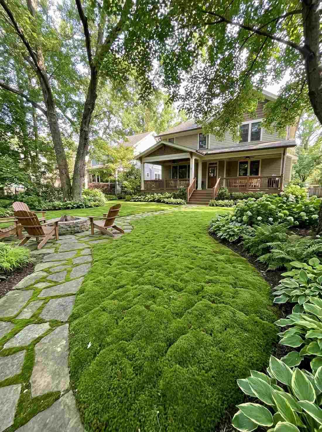 moss carpet groundcover