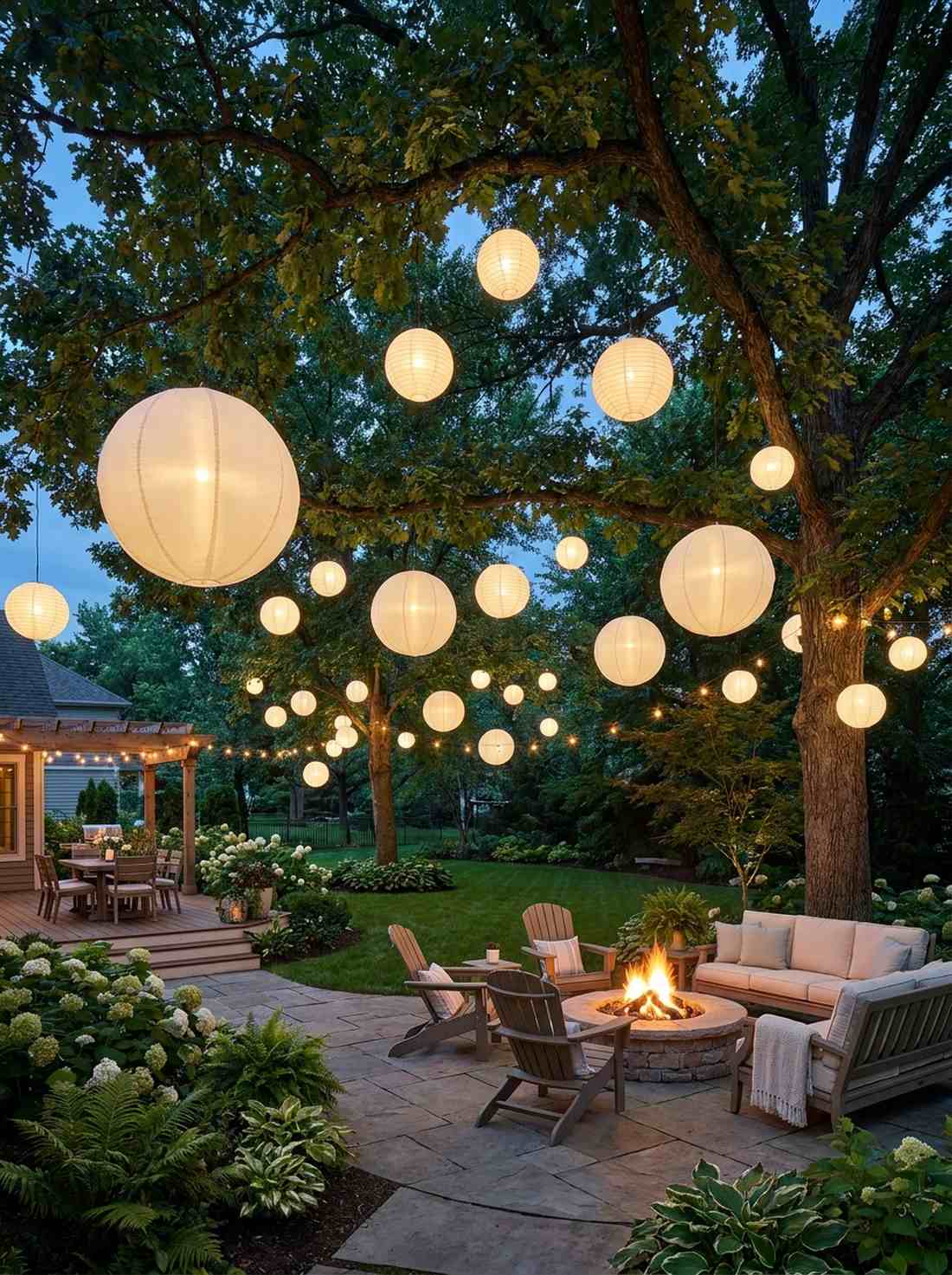 paper lantern orbs