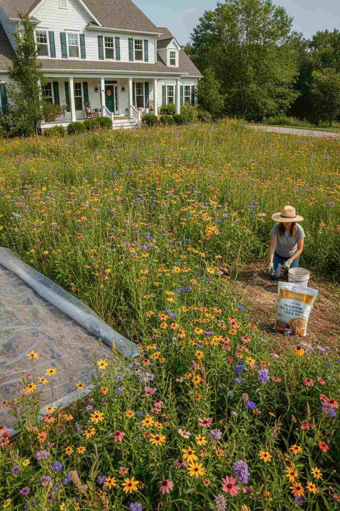 pollinator meadow expanses