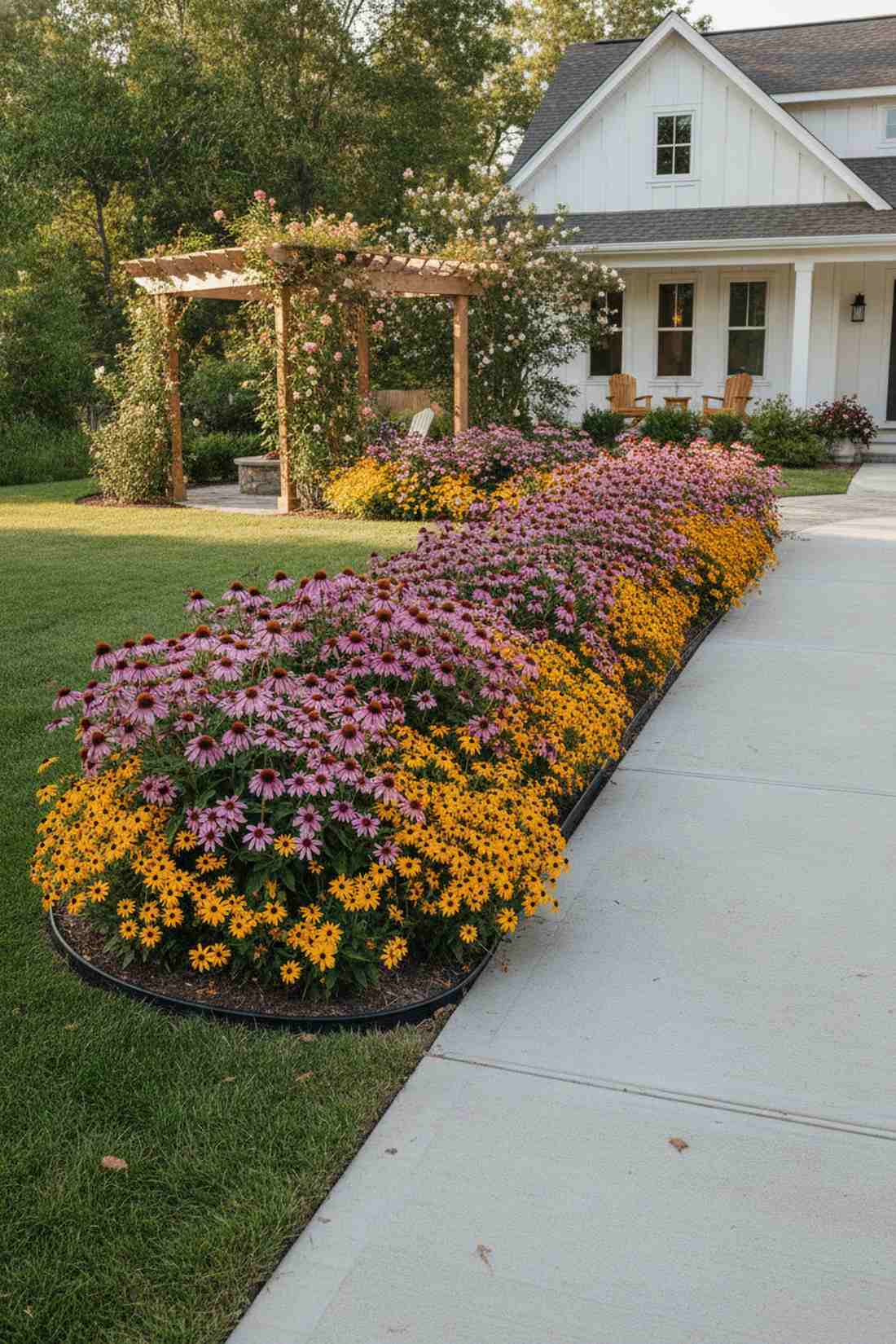 pollinator pathway borders
