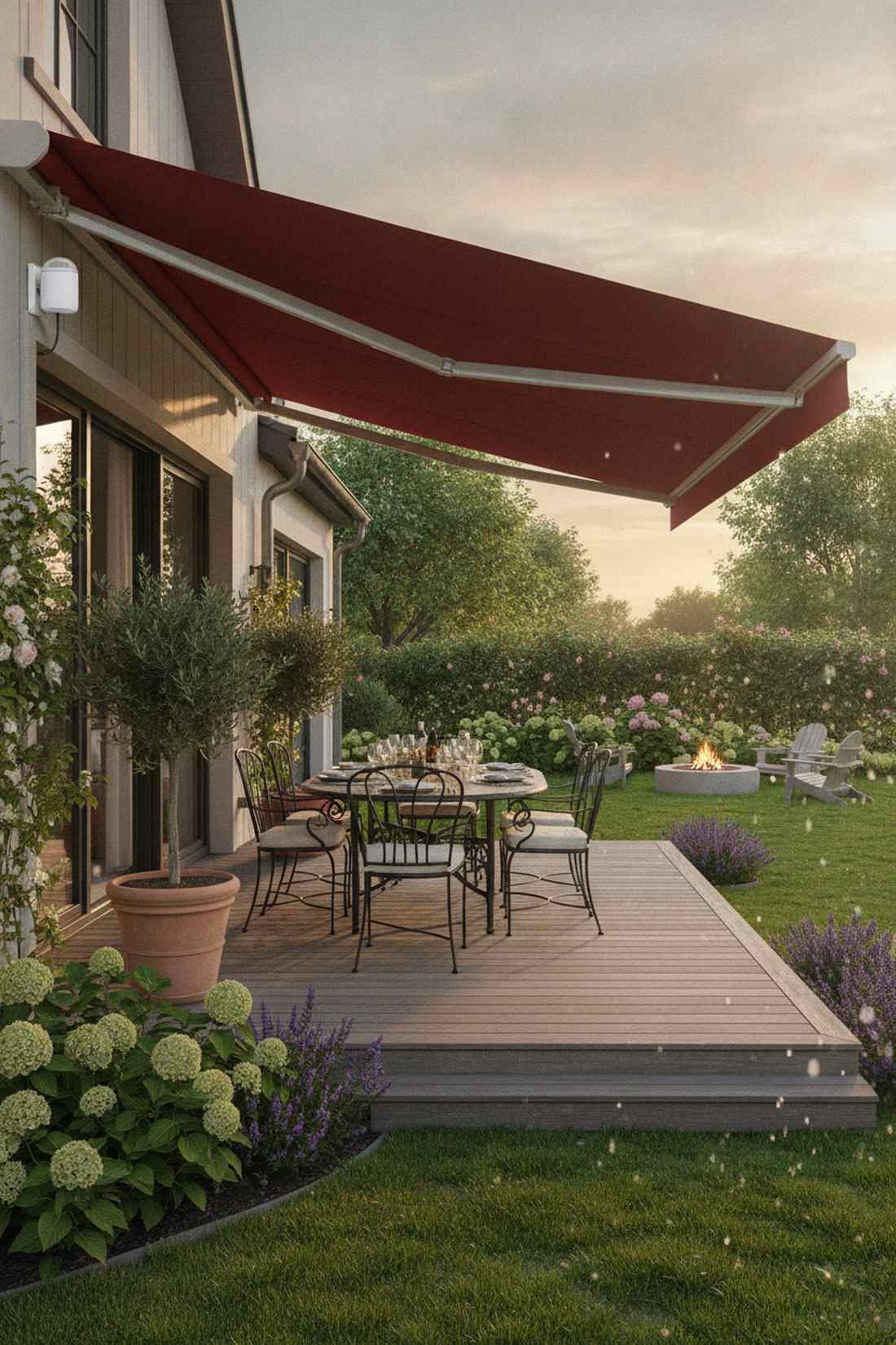 retractable awning protection