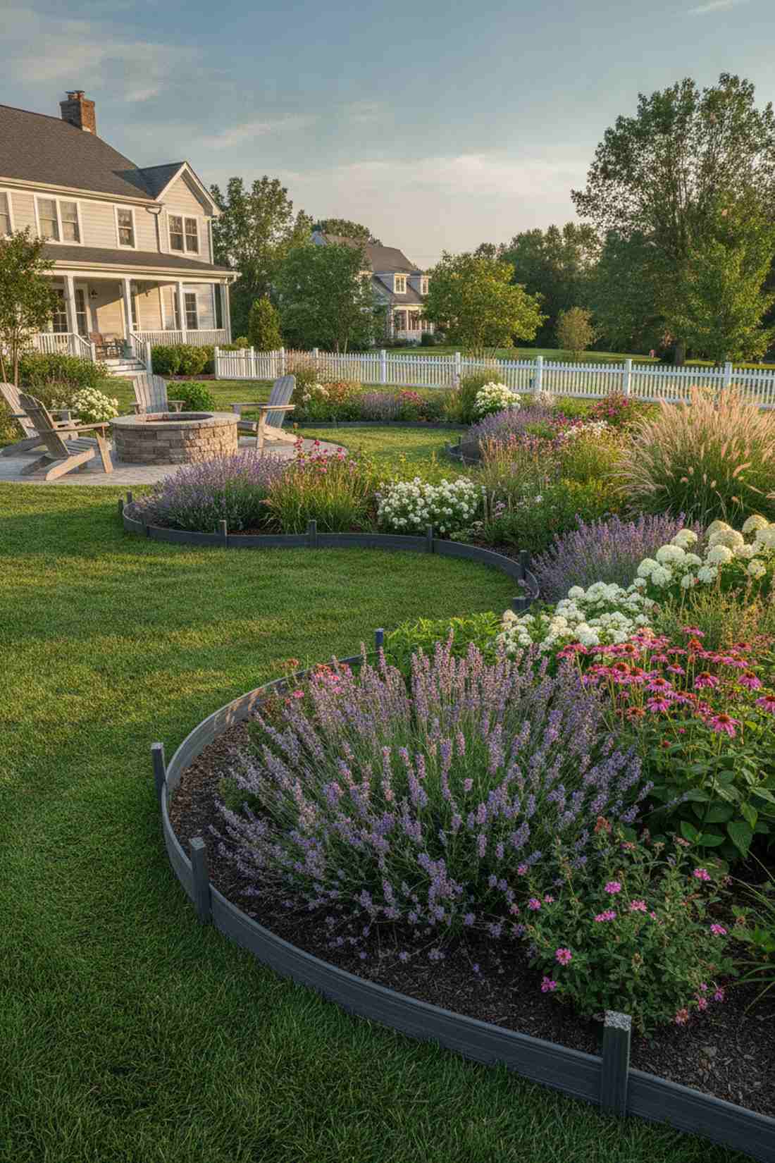 serpentine curved border
