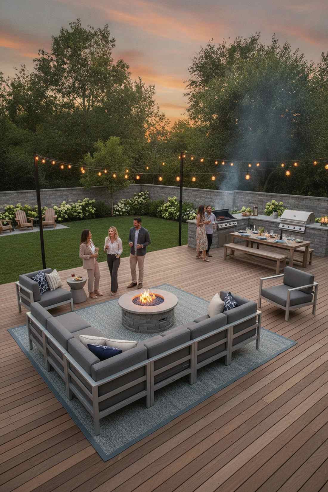seven piece modular sectionals