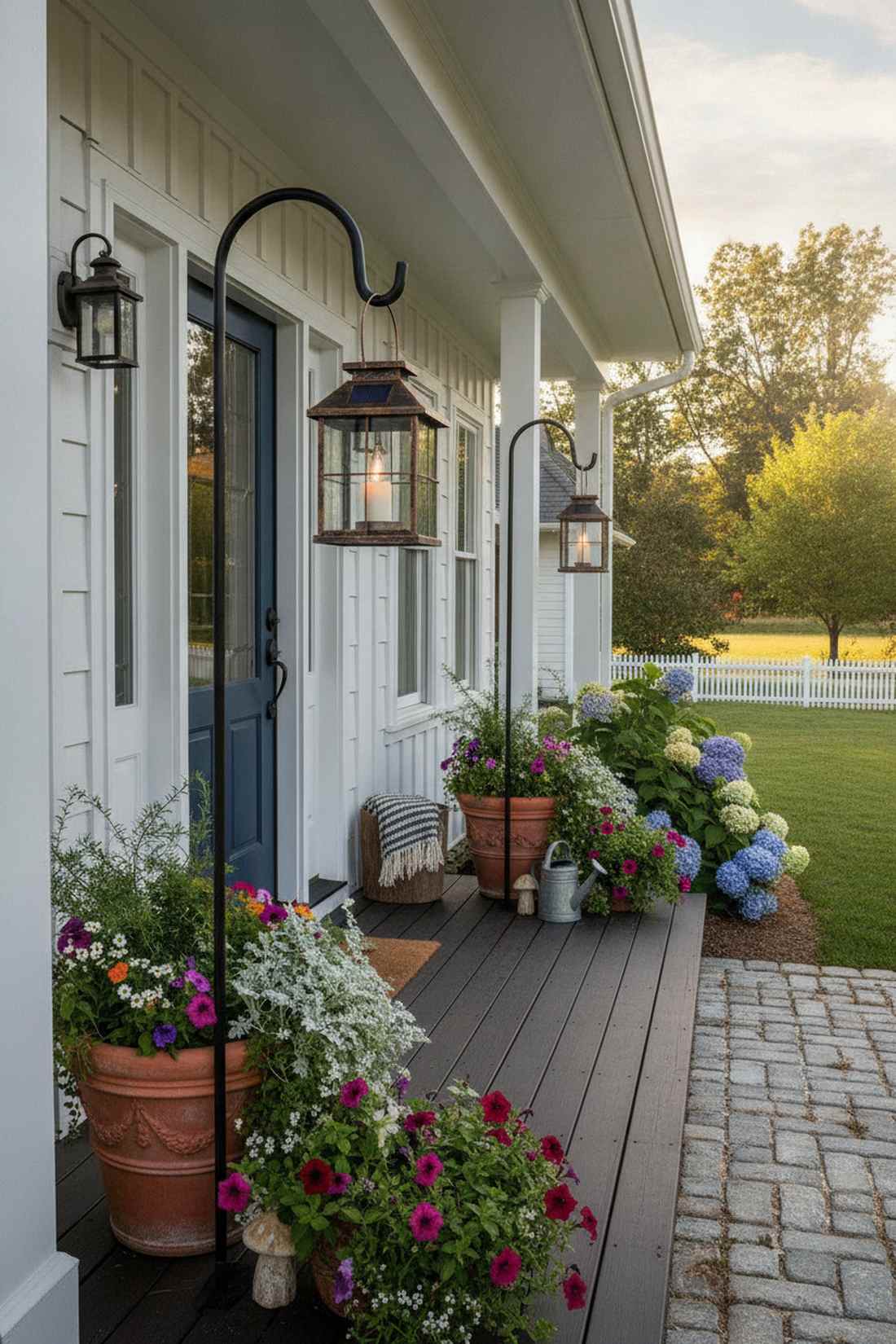 solar lantern stakes