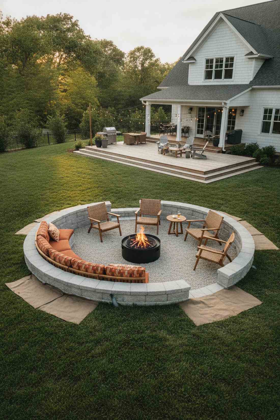 sunken conversation pit