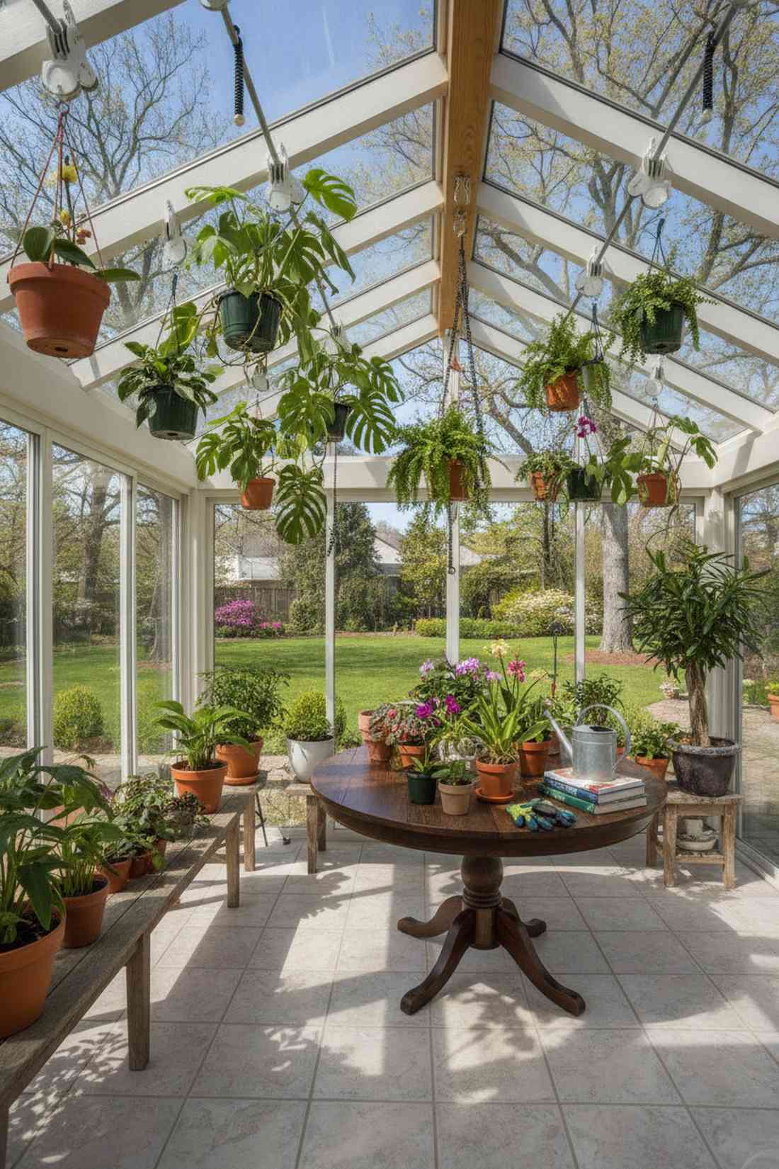 sunroom season extension display