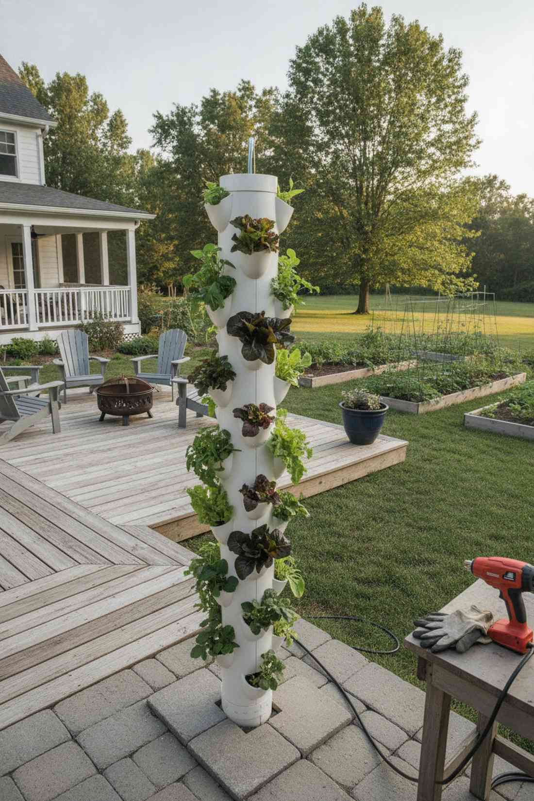 tiered pot stands
