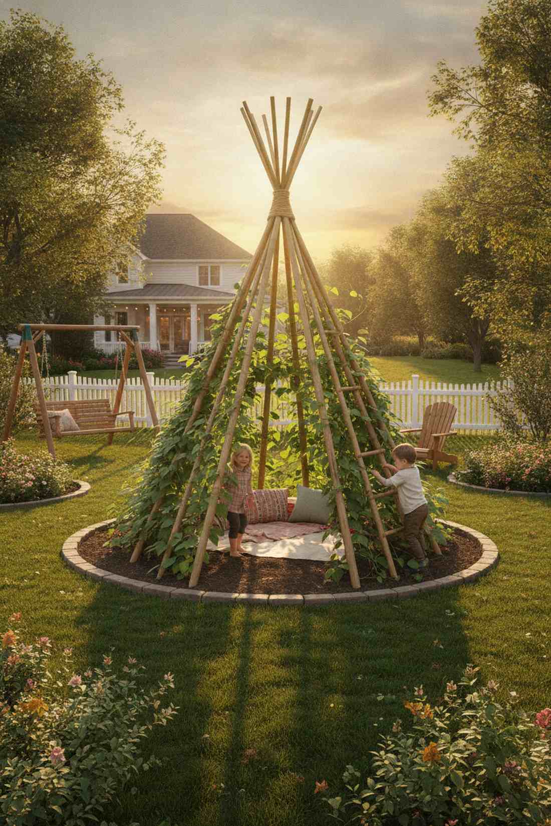 tipi pole structure