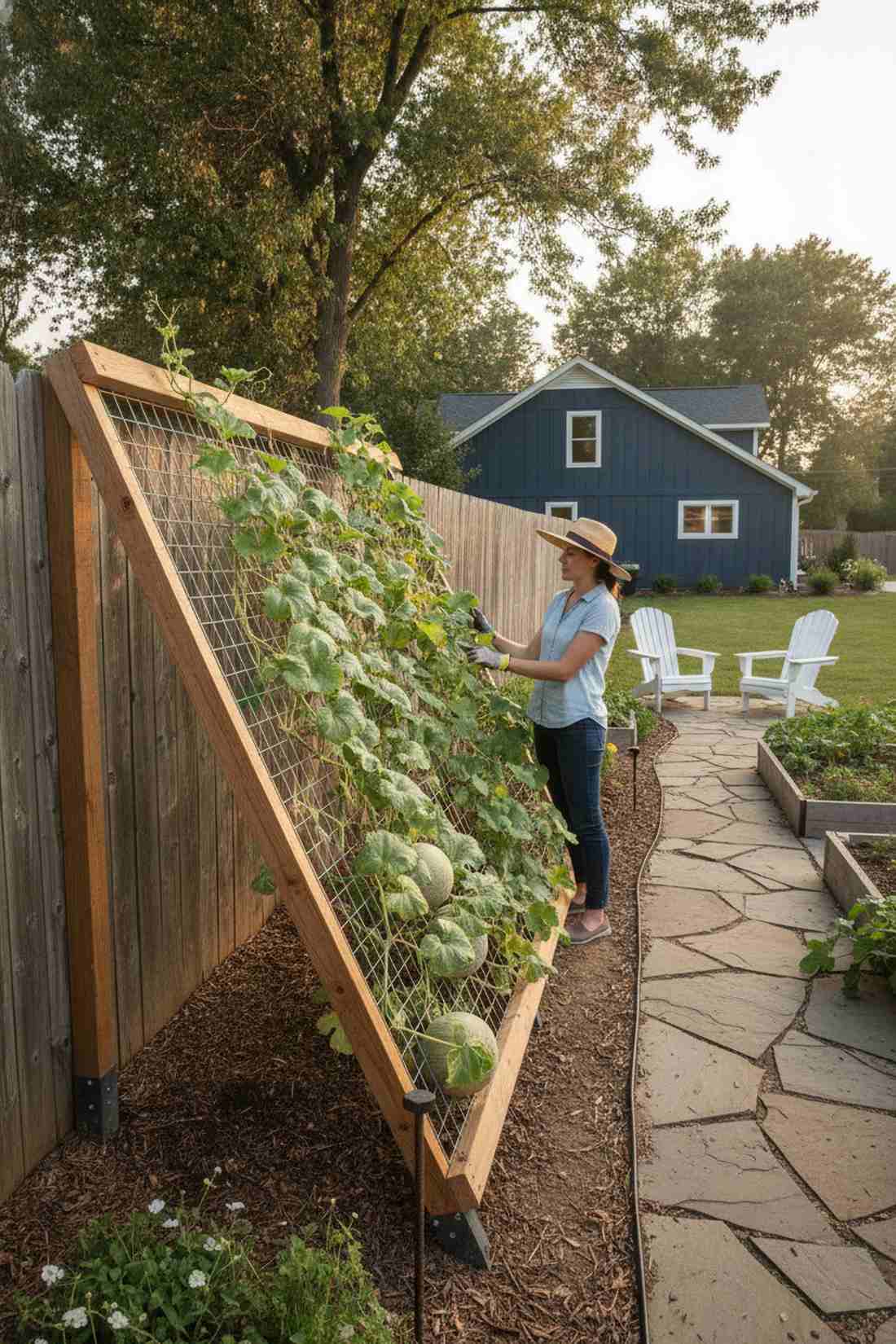 trellis screen partition
