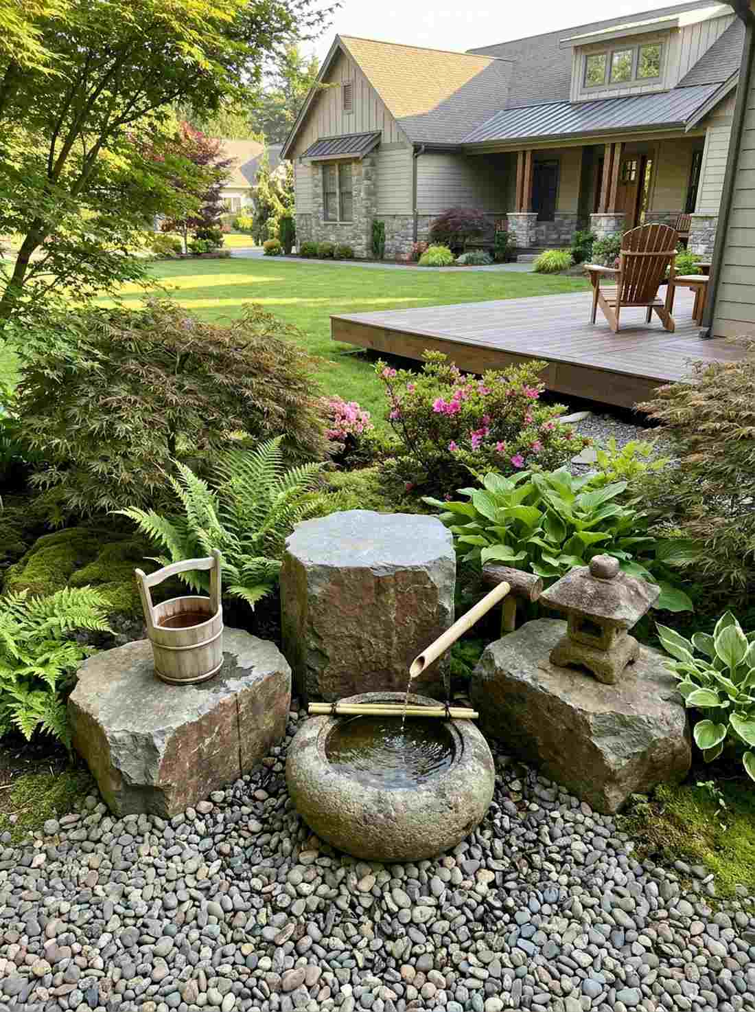 tsukubai purification seat