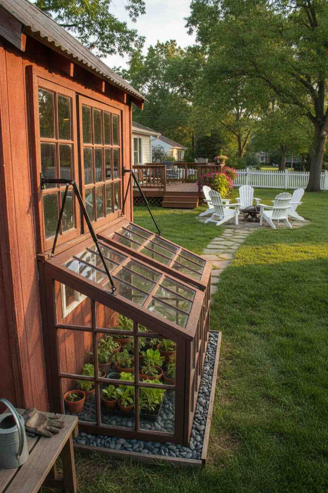 cold frame storage combo